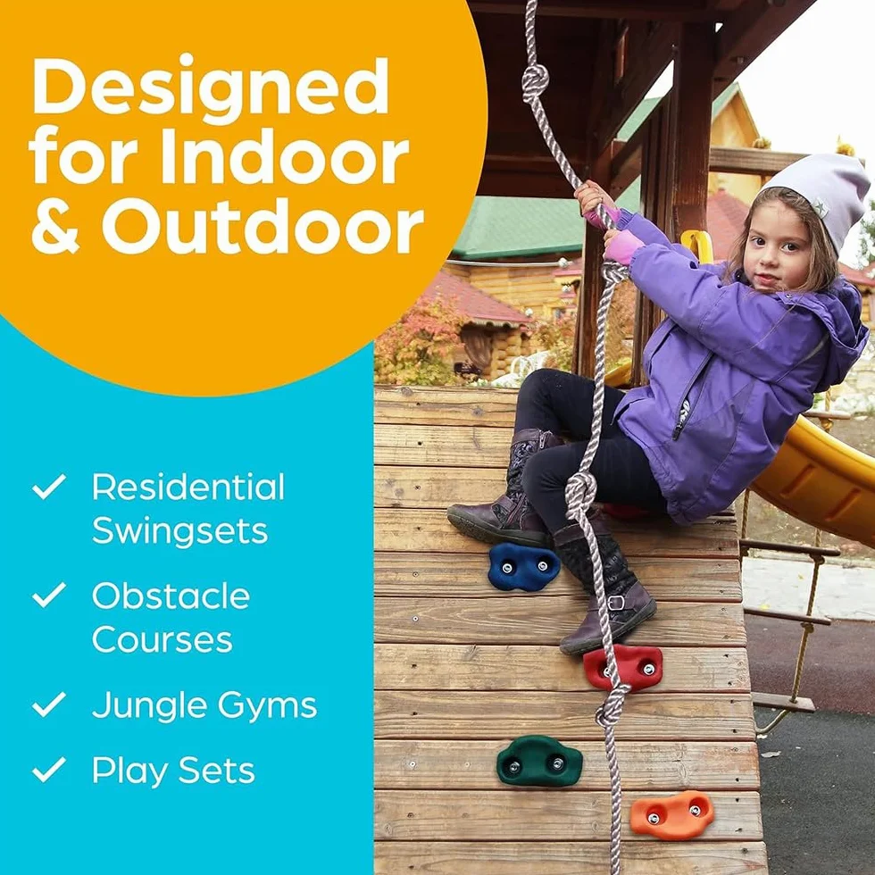Presas Escalada Niños 20 PCS Rocodromo Infantil Pared Antideslizante Accesorios Incluidos Escalada Roca