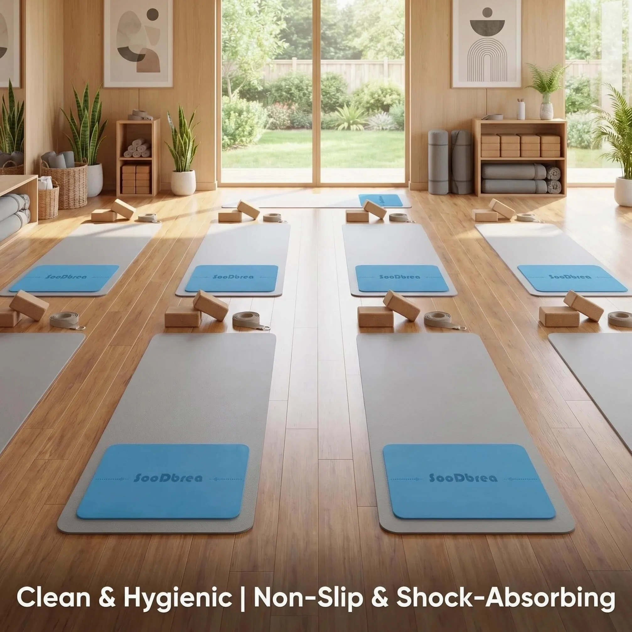 Mini esterilla de yoga, agarre similar al guerrero, antideslizante, sistema de alineación, cabeza, rodilla y codera, alfombrilla de meditación, almohadilla para rueda abdominal, portátil