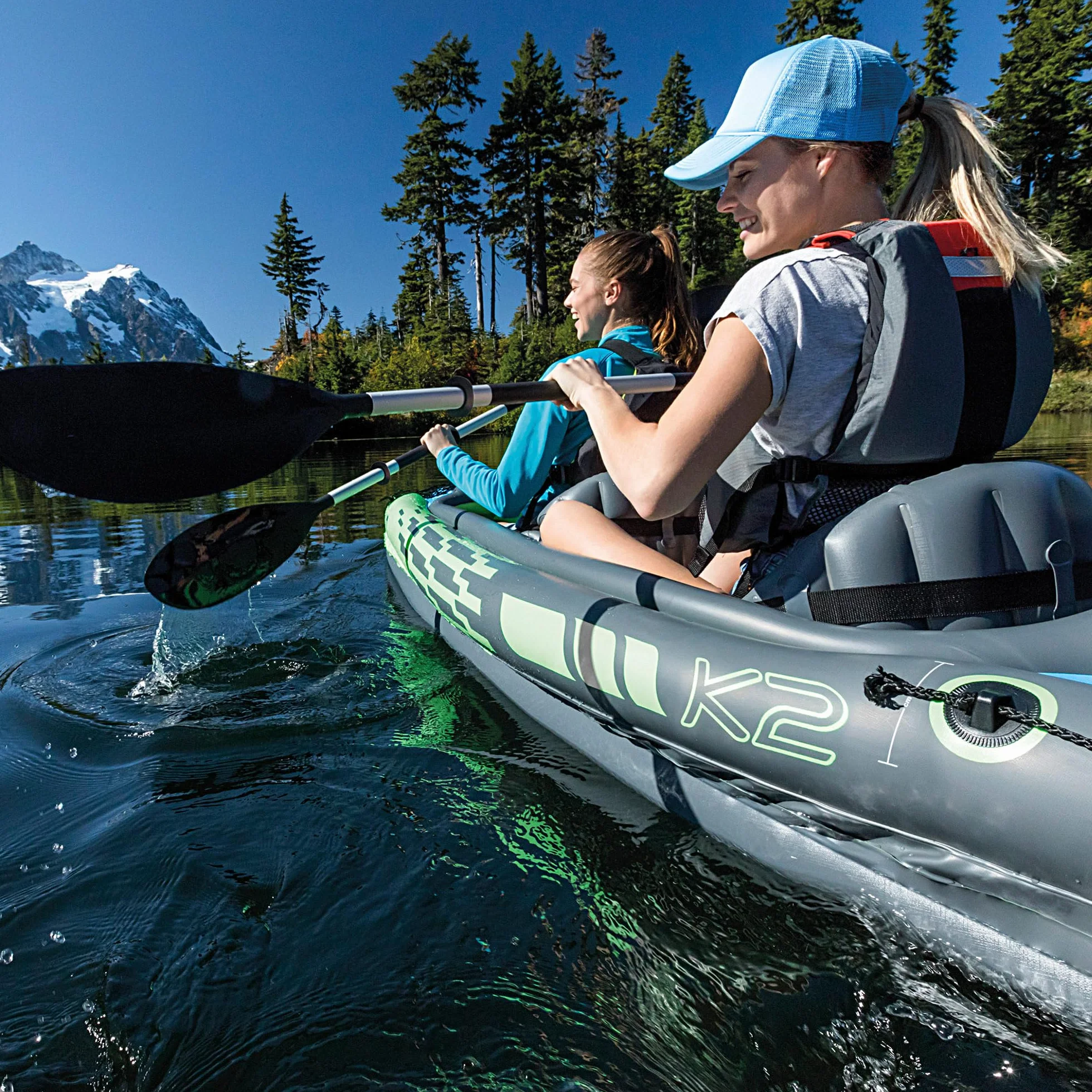 Intex Challenger K2 Kayak Hinchable 2 Remo 351 x 76 x 38 cm