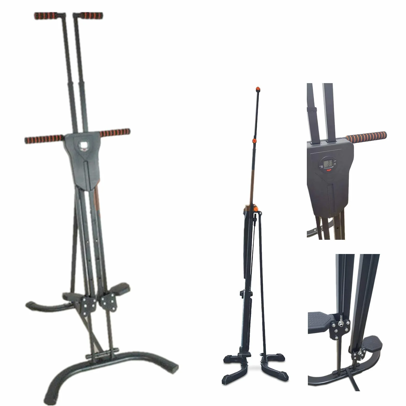 FFitness Vertical Climber Stepper AB Climber Vertical Escalada Cardio Aerobic Fitness Entrenamiento HIIT