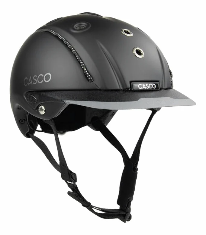 Casco Mistral Prime - Casco de equitación, color negro
