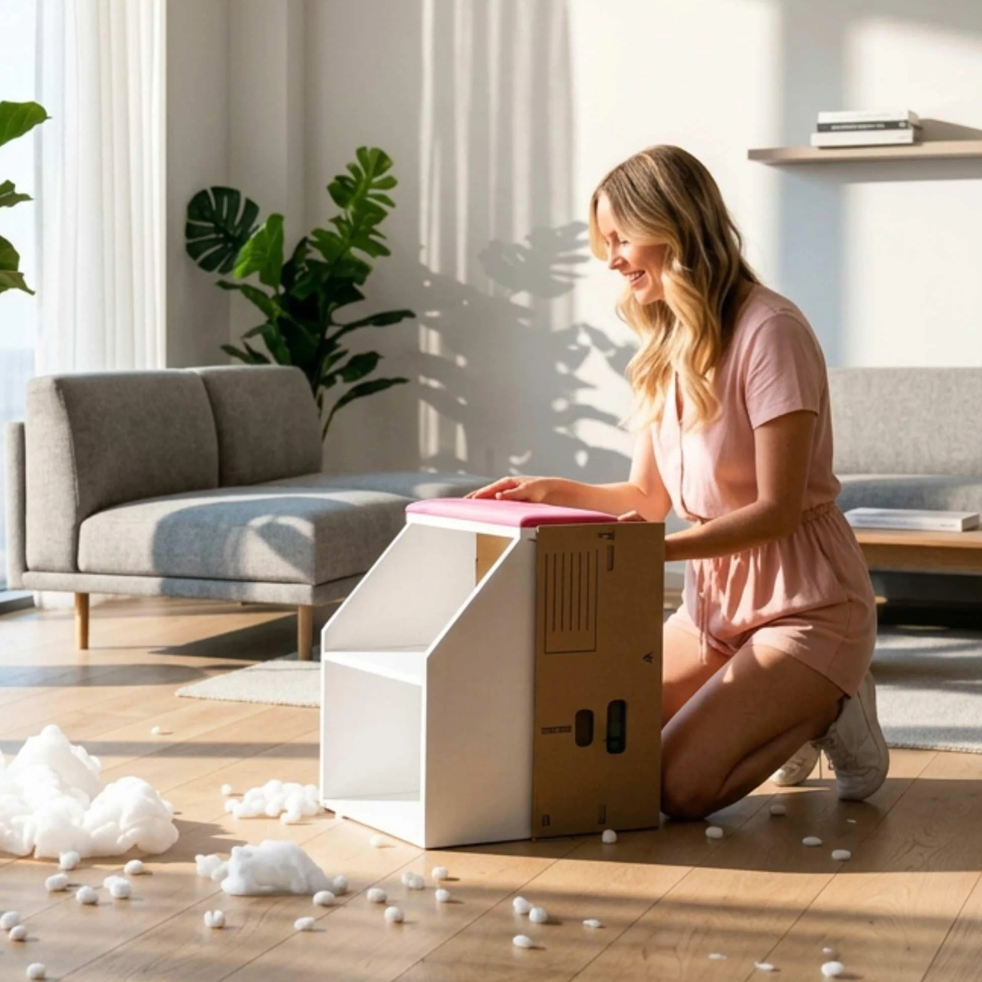 Reposapiés Pedicura Profesional Soporte Ergonómico Antideslizante Fabricado en España Blanco