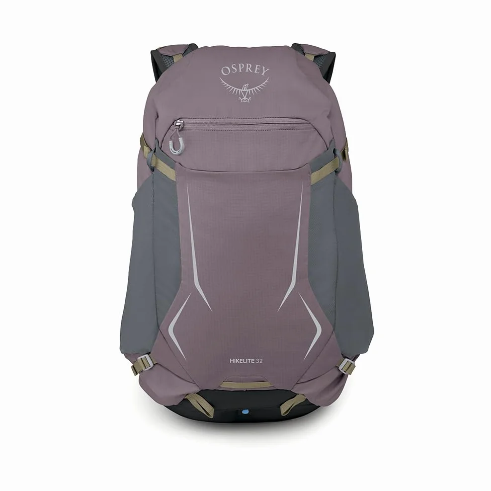 Osprey Hikelite Mochila de senderismo unisex, 32L, Graphite Purple