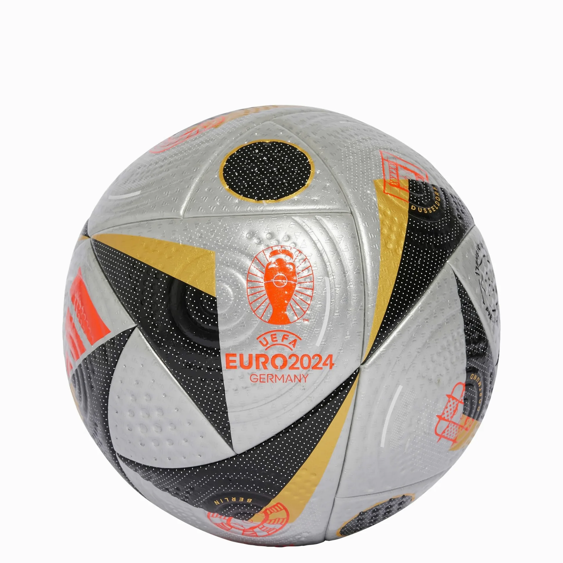adidas Fútbol Love Finale Euro 2024 FIFA Quality Pro Ball IS7436, Unisex Footballs, Silver, 5 EU