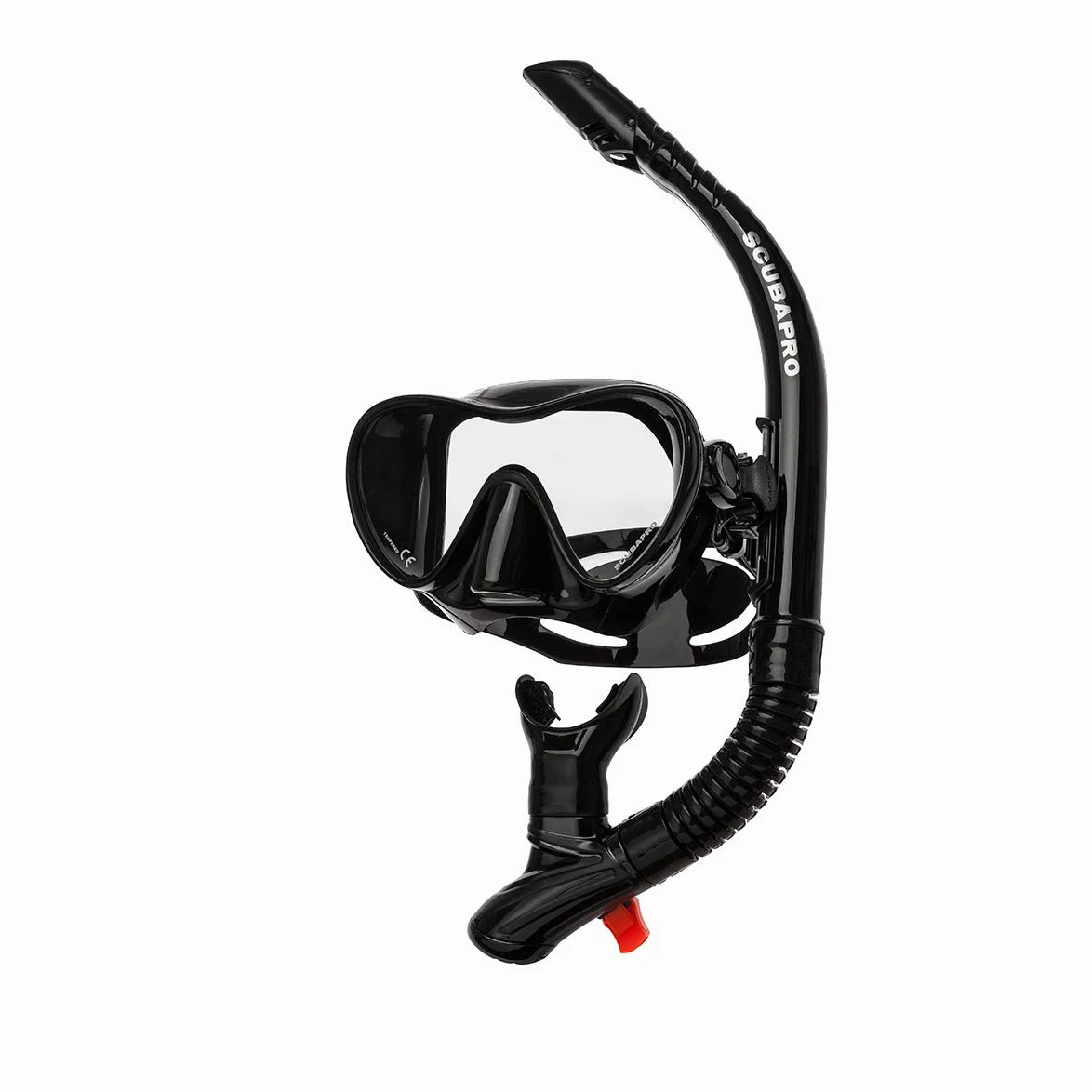 Scubapro Trinidad - Máscara y esnórquel para adultos, color negro