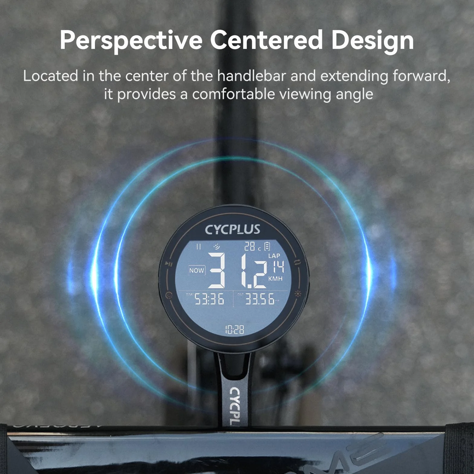 CYCPLUS Soporte frontal para bicicleta Z3, soporte de bicicleta compatible con Garmin/Igpsport/Xoss Cycling Computer
