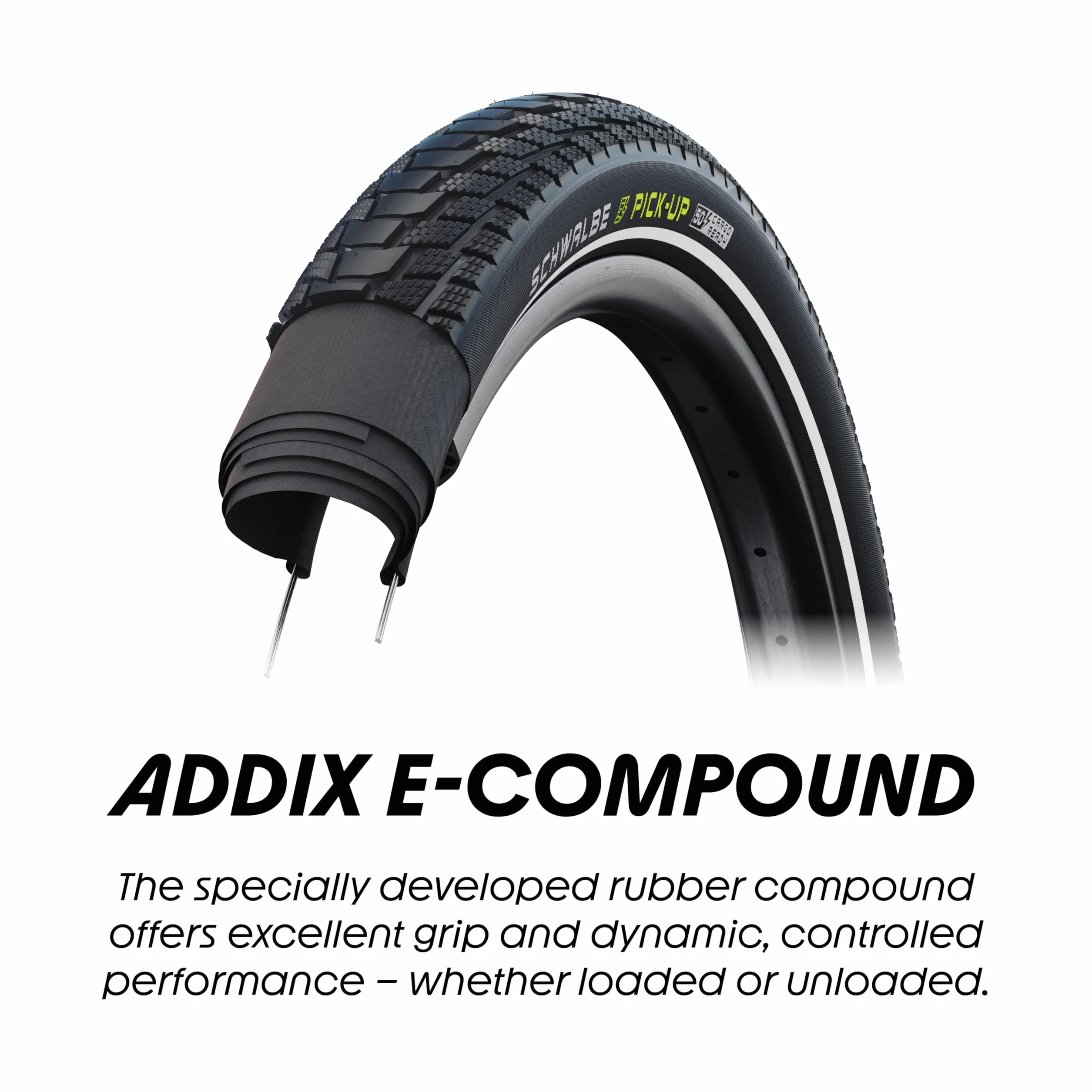 Schwalbe Pick-Up Performance E-Cargo Reifen // 60-559 (26x2,35') Super Defense
