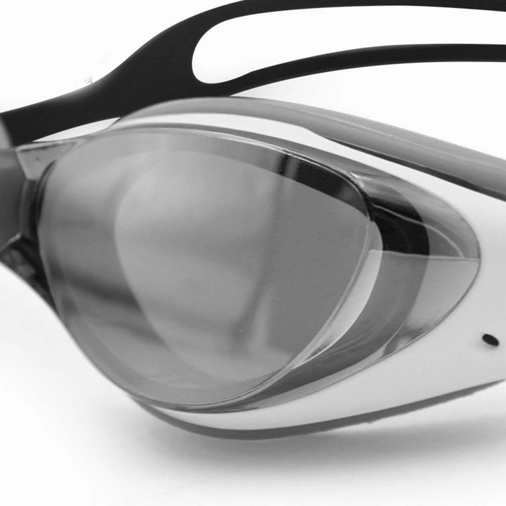 Gafas de natación Anti-UV antiempañamiento para Adultos Unisex (D)
