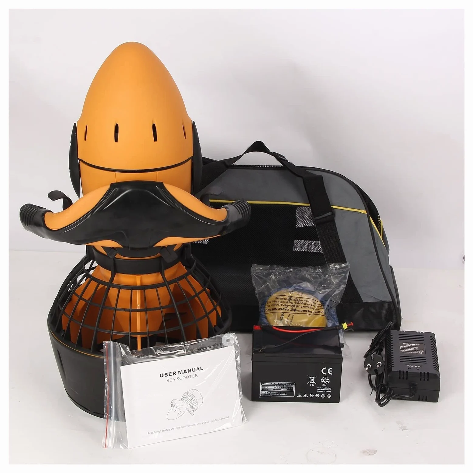 Scooter Submarino, Sea Scooter, Equipo De Buceo Sumergible Bajo El Agua Propulsor Submarino Natación Surf Scooter De Agua Eléctrico para Piscina, Buceo y esnórquel