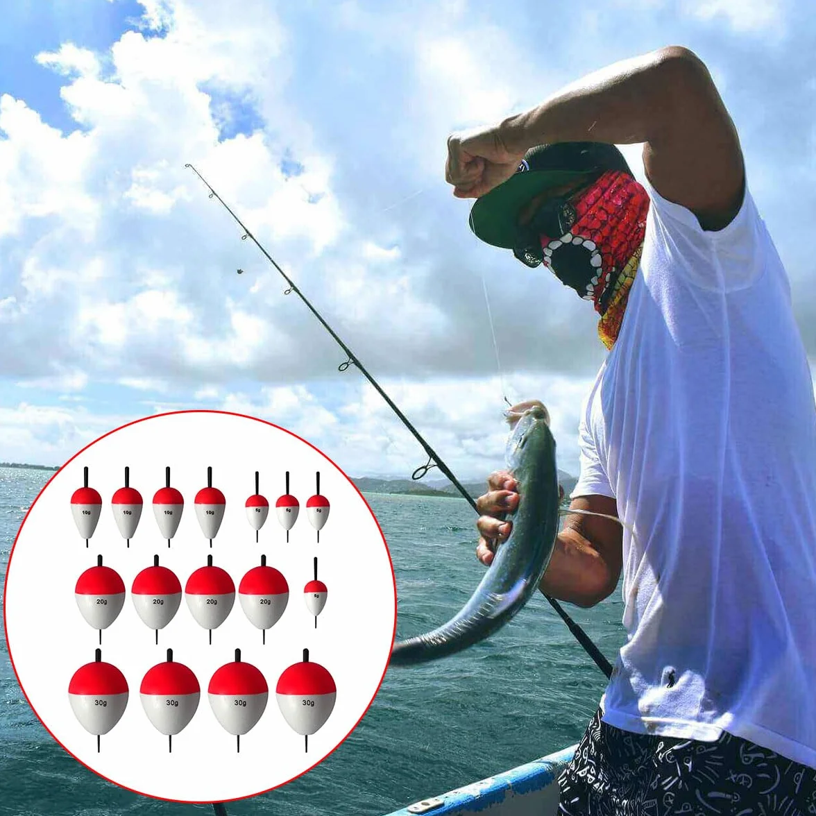 Flotadores De Pesca, Flotador De Pescado, Juego De Flotador De Pesca, 16 Piezas Flotadores De Pesca En El Mar, Flotadores De Pesca Bobbers, Flotadores De Pesca Y Bobbers, Kits De Flotadores De Pesca