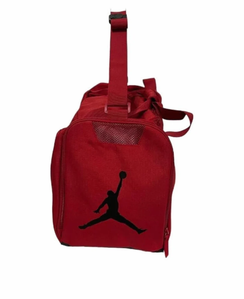 Nike Air Jordan - Bolsa deportiva pequeña (55 L), Rojo (Gym Red), Jordan Sport - Bolsa de lona