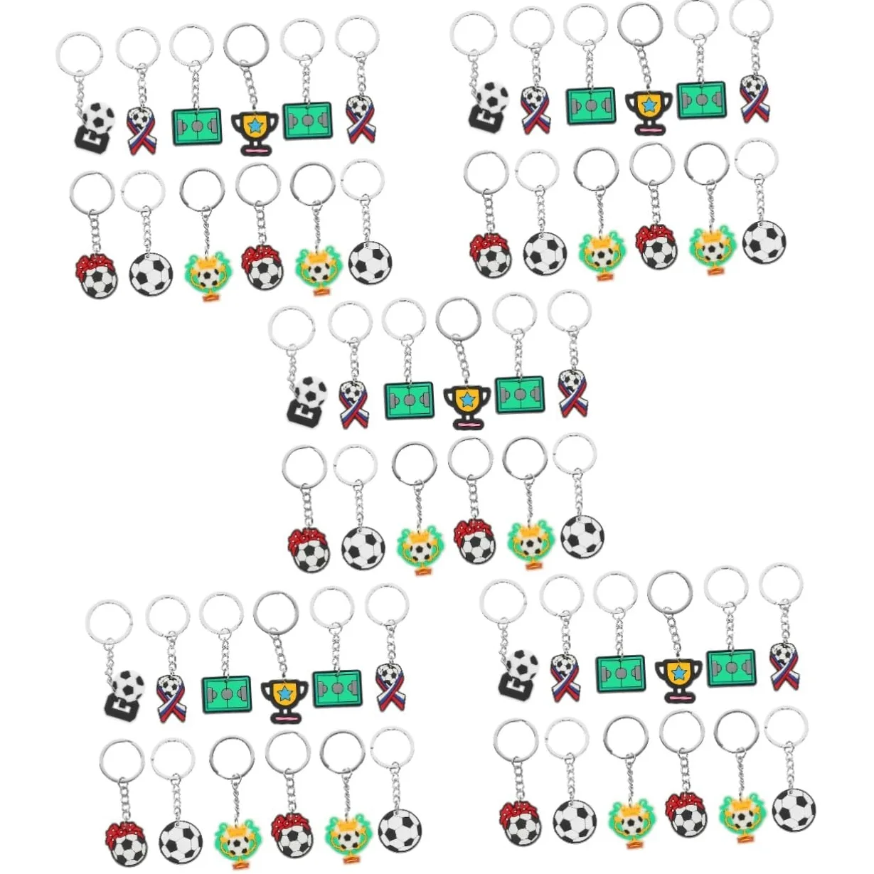 Toddmomy Llavero Pelota Deportiva Llavero Portatil De Futbol Recuerdo De Futbol Mochila De Fútbol Colgante De Mochila De Fútbol Delicado s Hierro