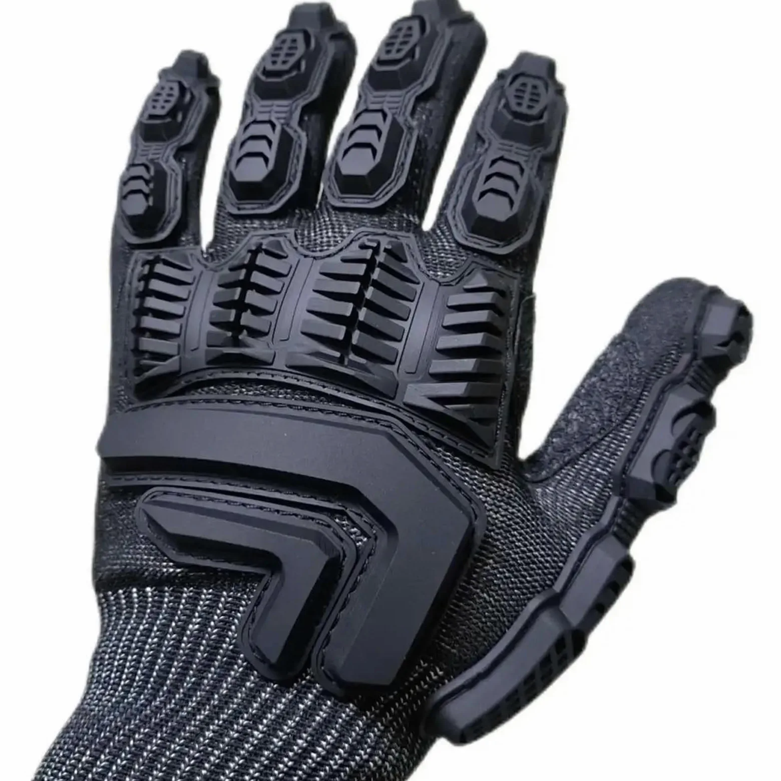 Genérico Guantes de Seguridad anticorte y anticolisión - Guantes tácticos mecánicos for montañismo y Ciclismo al Aire Libre