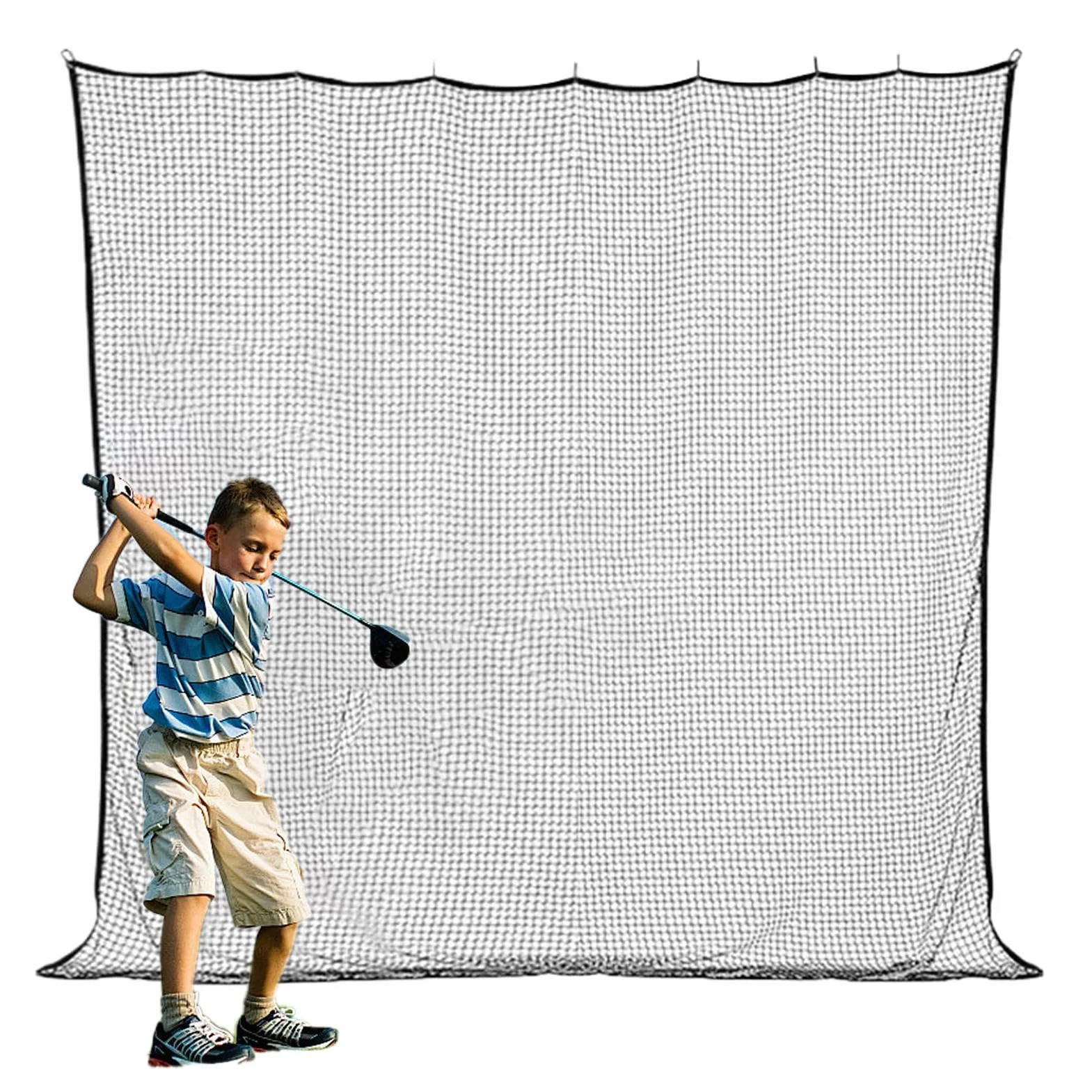 Red De Golf para Golpear | Red De Práctica De Golf 3x3m,Entrenador Deportivo Multiusos para Pelotas En Interior/Exterior Jardín Garaje Camping