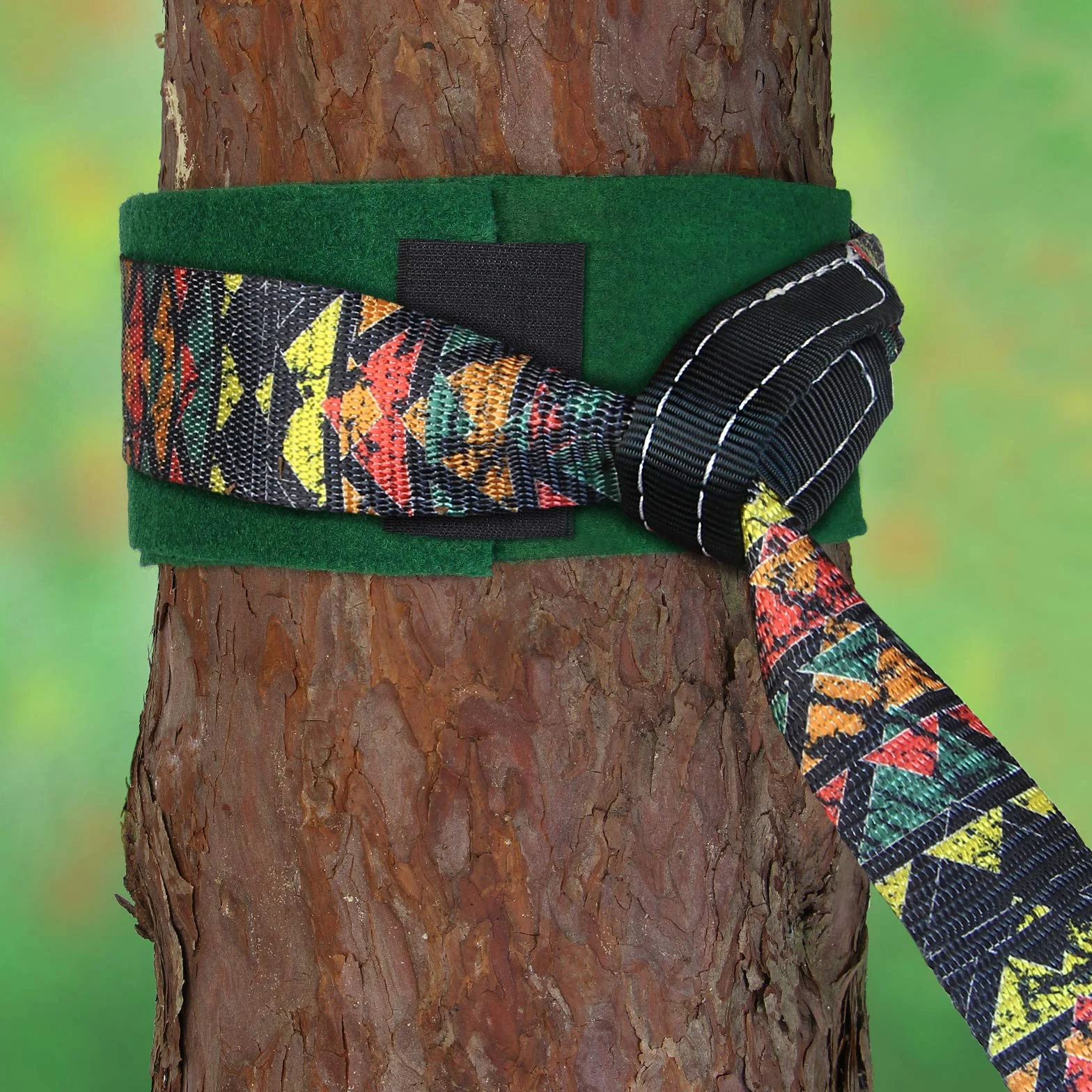 ALPIDEX Slackline Set 15 m + protector de árbol y protector de trinquete , ideal para niños, principiantes y expertos