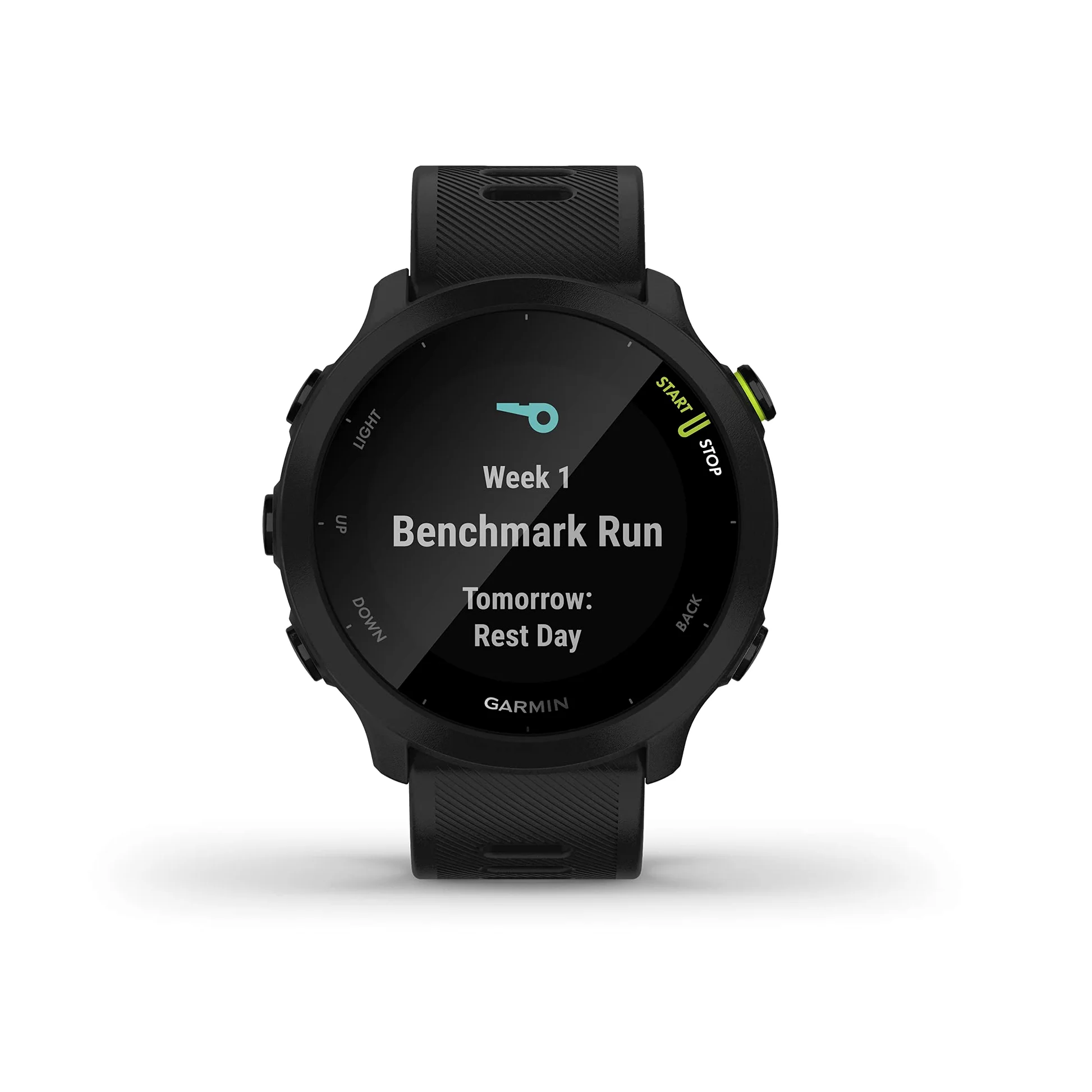 Garmin Reloj inteligente Forerunner 55 GPS para correr, negro (renovado)
