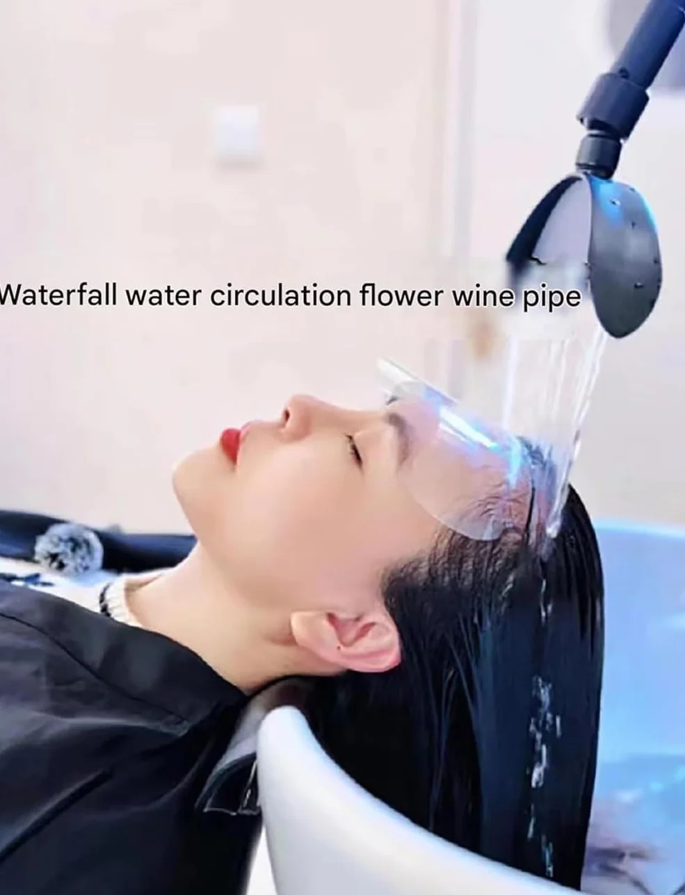 Marco de Circulación de Agua para Grifo de Cuenca SPA, Cabezal Portátil 360° Ajustable con Bomba