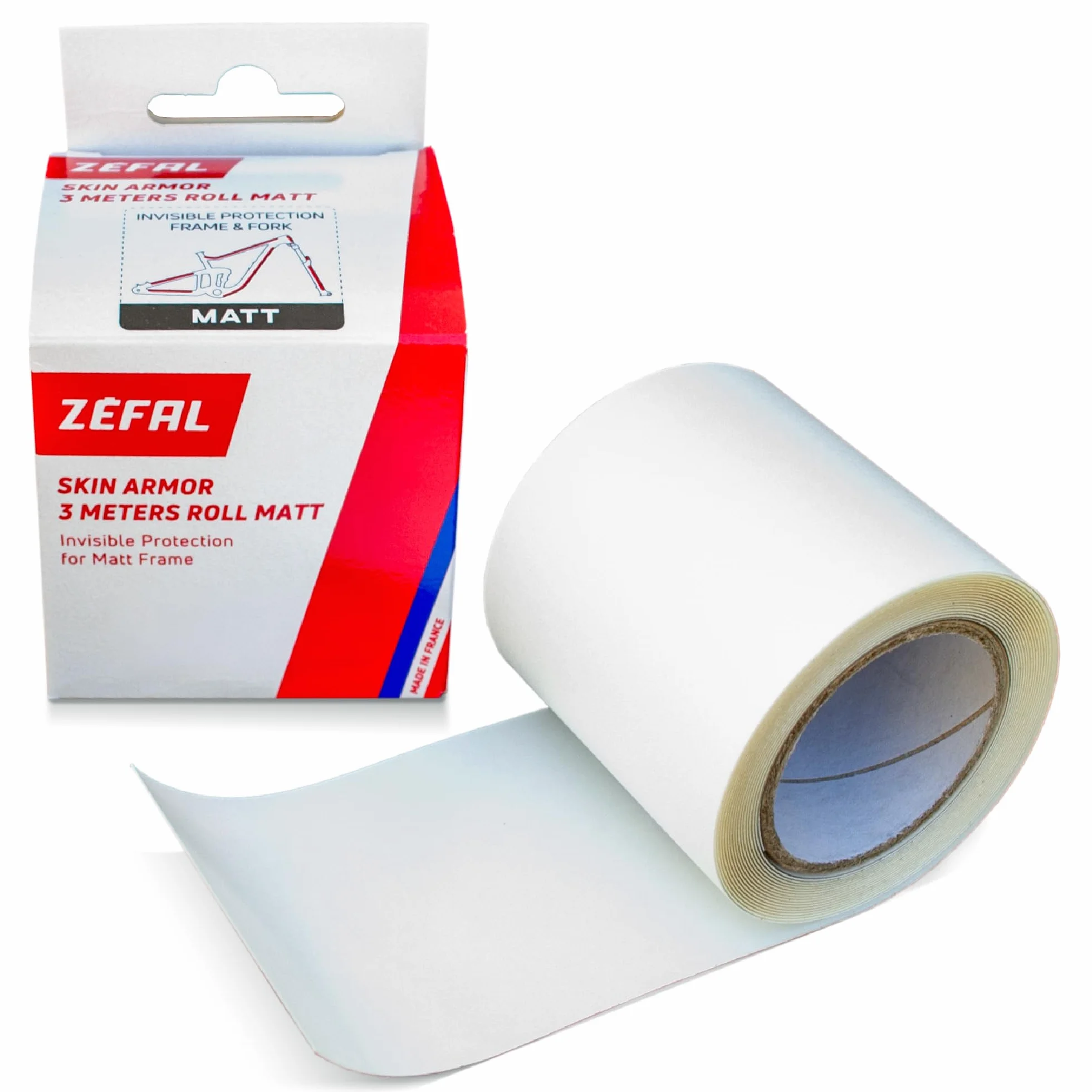 ZEFAL Skin Armor Mate 3 Metros Protector Cuadro Bicicleta MTB Vinilo Transparente