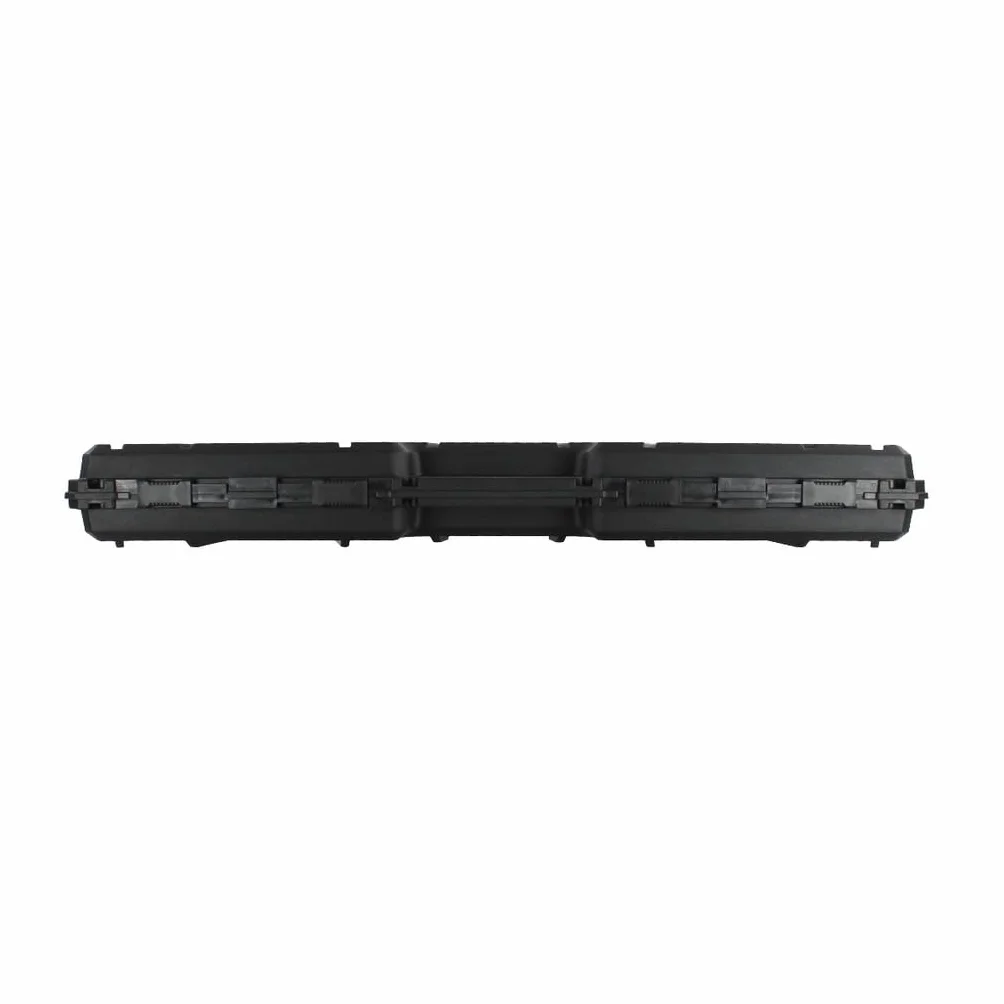 Genérico Maleta Rígida para Fusil, 87,5 x 35,5 x 10,8 cm, Interior Espuma Huevera, Color Negro. para Airsoft y Aire comprimido