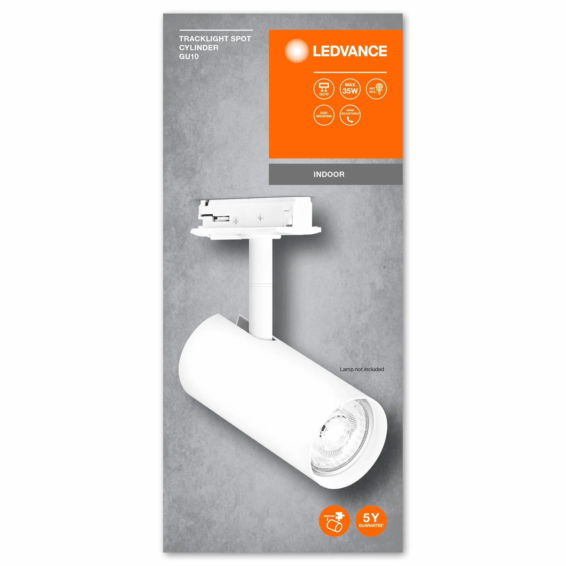 LEDVANCE Cabezal luminaria carril TRACKLIGHT GU10 blanco IP20 WiFi inteligente loft