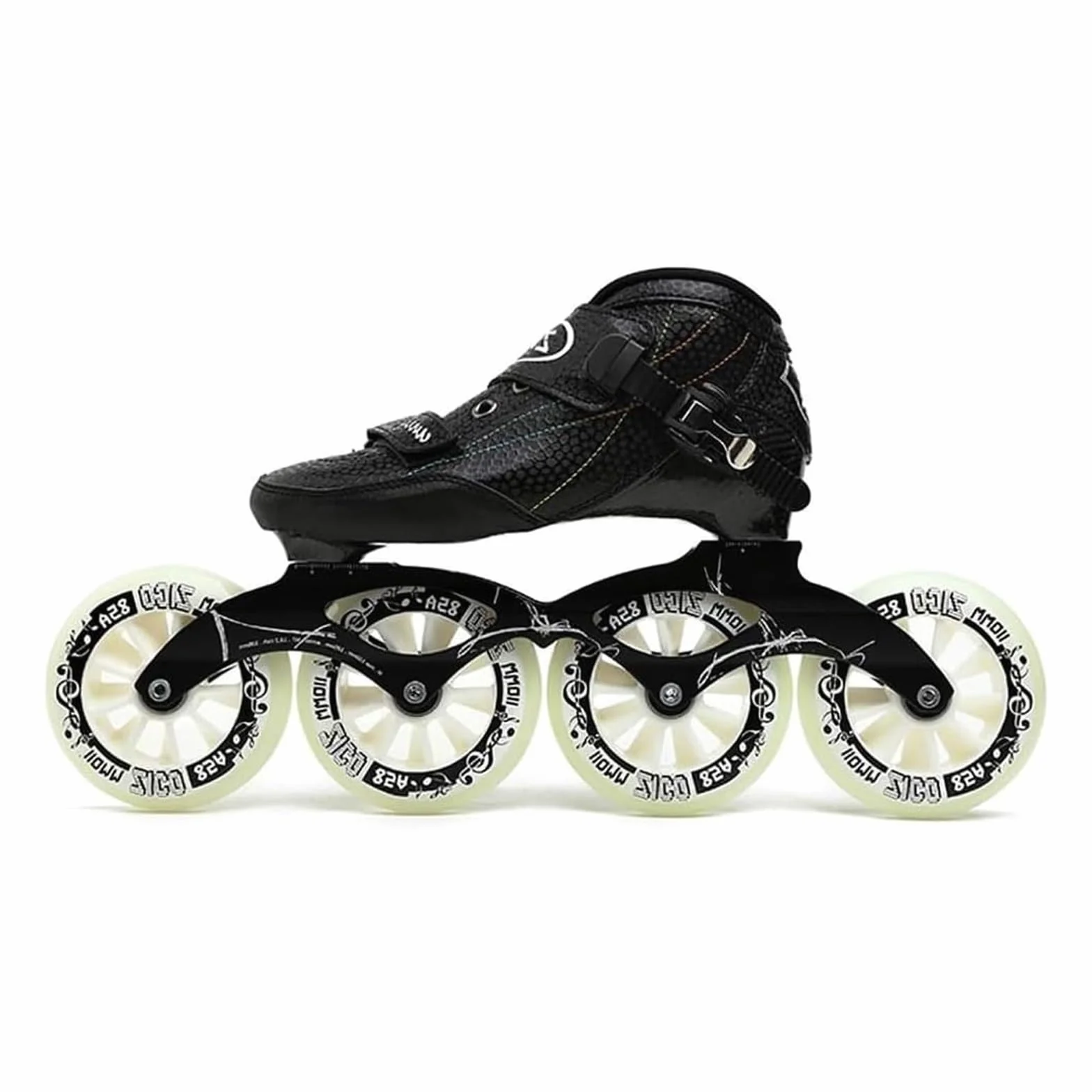 Patines De Velocidad En Línea Profesionales For Adultos, 4 Ruedas De 90-110 Mm, Una Sola Fila, Ajustables, Ligeros, For Principiantes Y Adolescentes, For Fitness, Unisex.