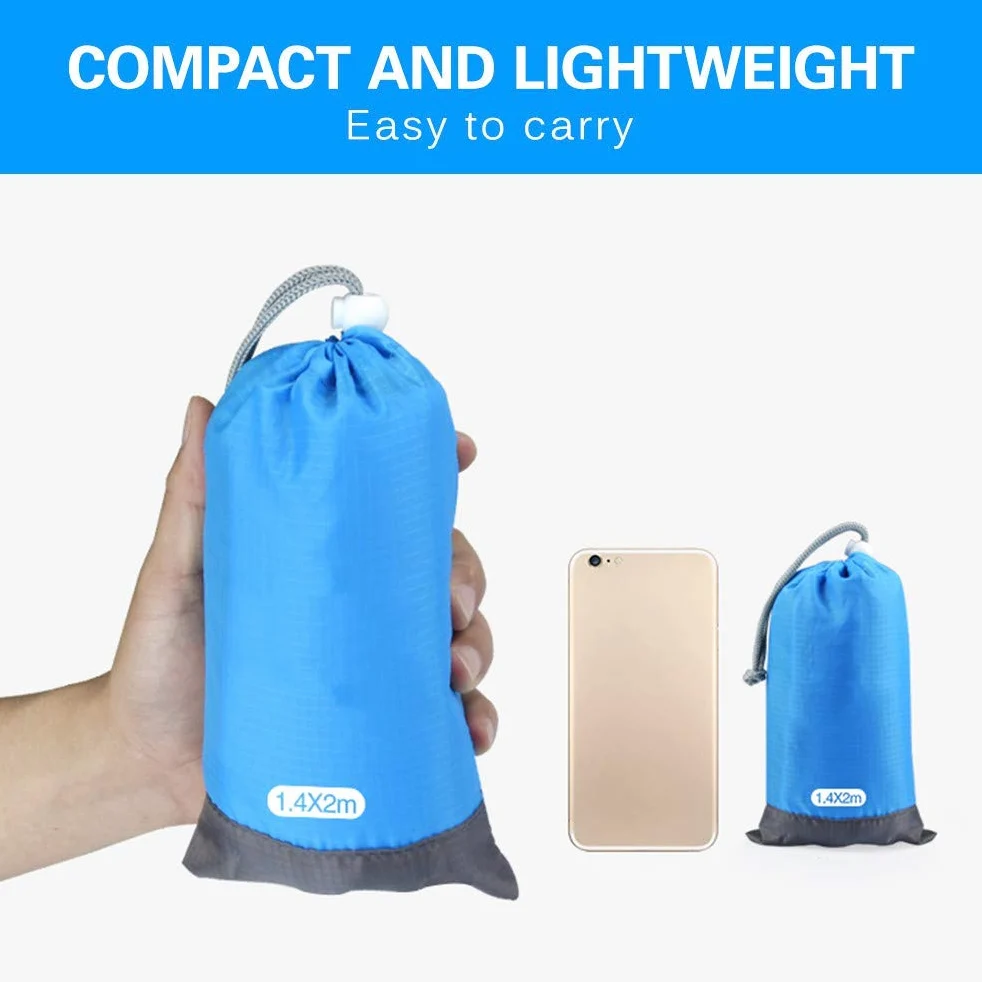ADITAM Colchoneta de Camping, colchoneta de Camping a Cuadros, colchón Plegable para Acampar, Manta de Picnic de Playa Impermeable para Escalada de bebé para Picnic multijugador Double The Comfort