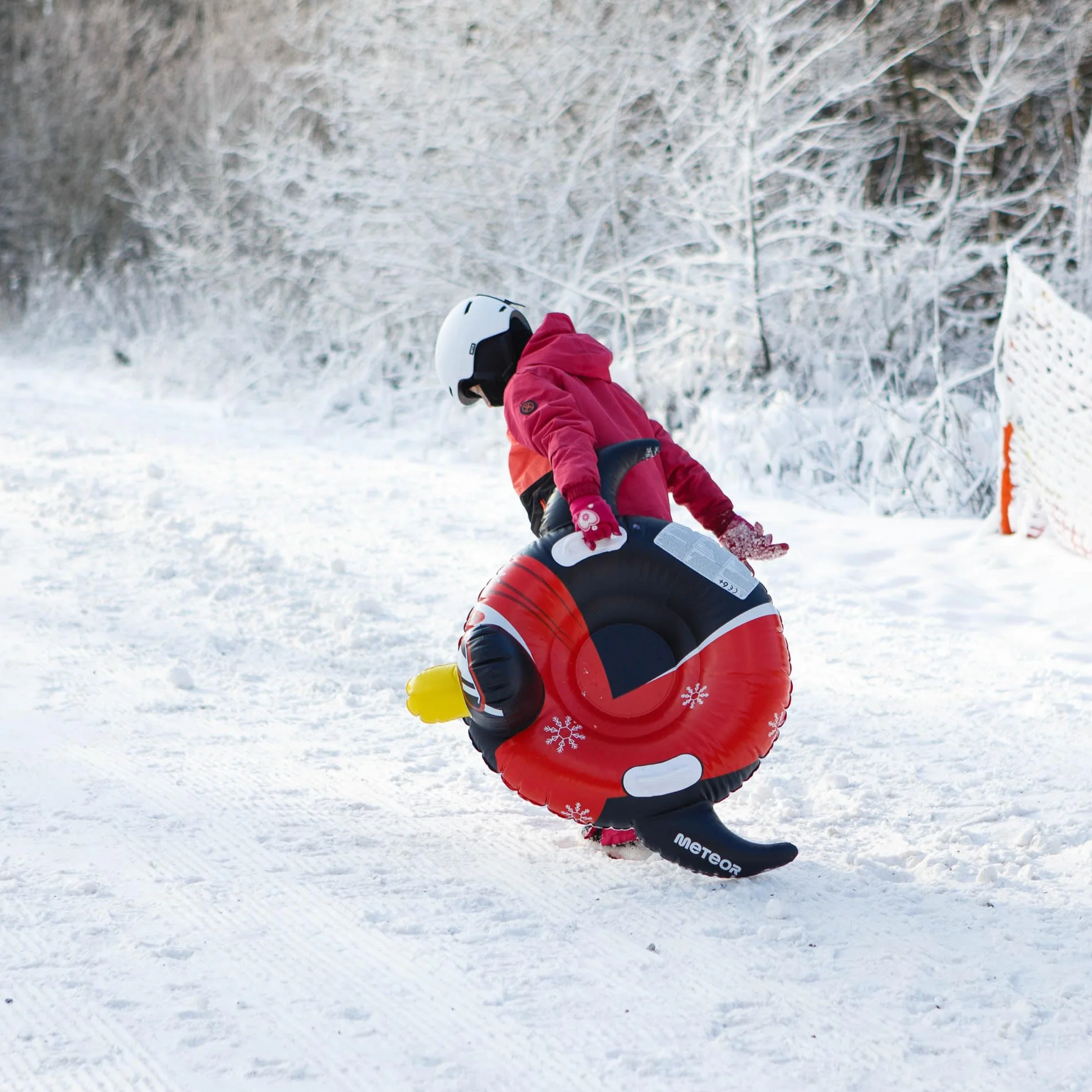 Meteor Trineo inflable Donut Snowrohr Juguetes para adultos y niños Actividad al aire libre