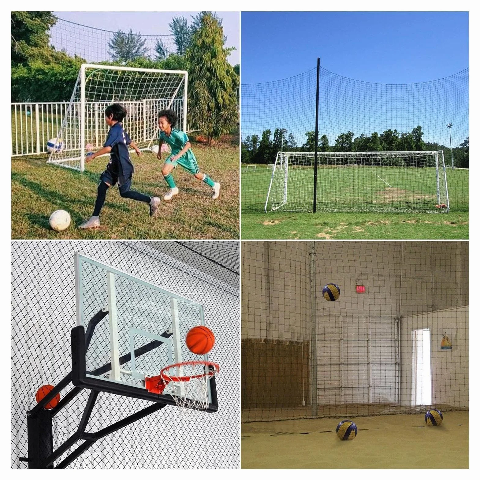 Red de Detención de Balones,Redes para Jardín Trasero | Material Deportivo Malla De Contención para Béisbol Hockey Y Entrenamiento