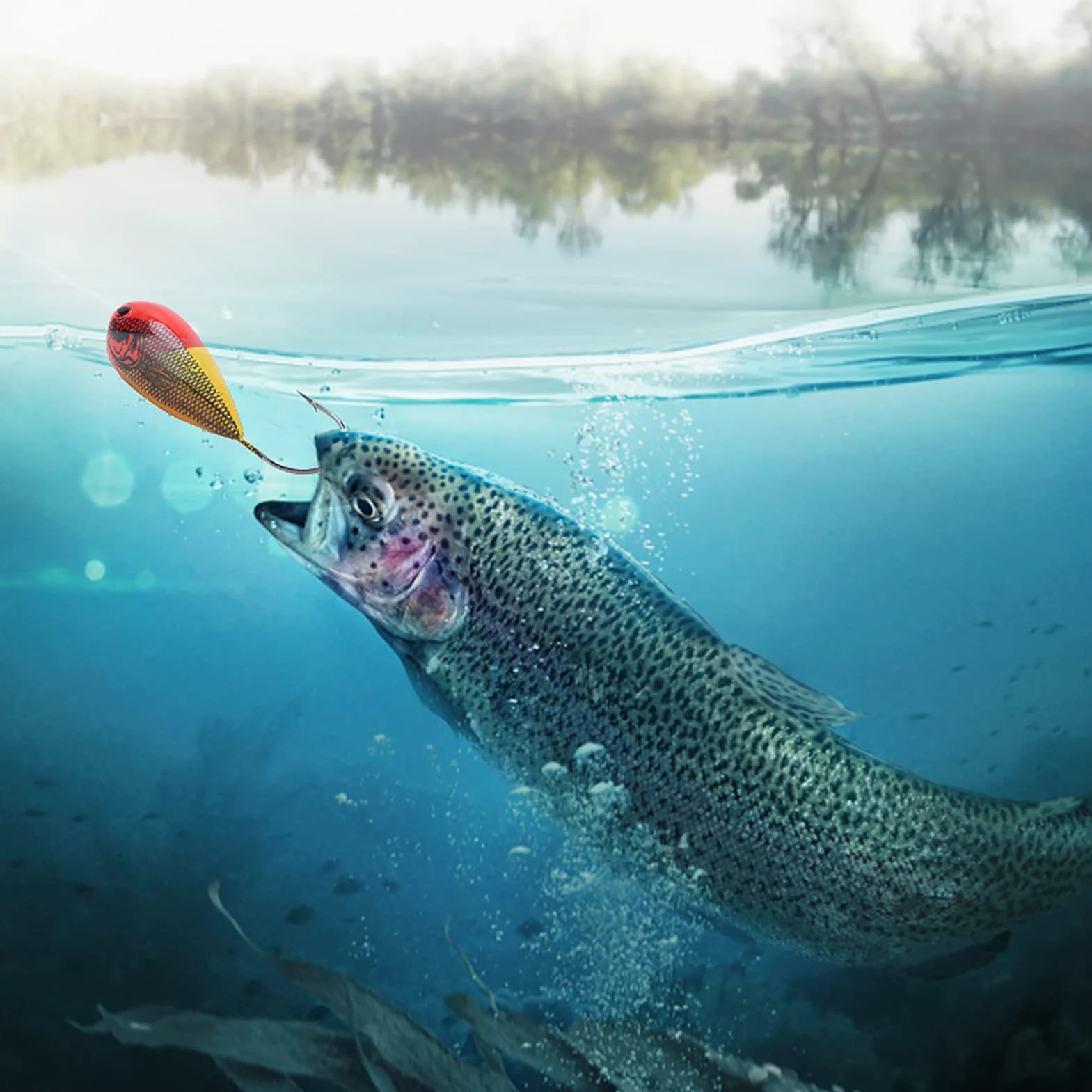 Señuelos de Pesca Blandos, Señuelos de Pesca en Hielo Popper Duro Artificial Huevo manivela Cebo único Gancho Afilado for Agua Dulce Agua Salada señuelos Agua Salada Pesca en el océano atún