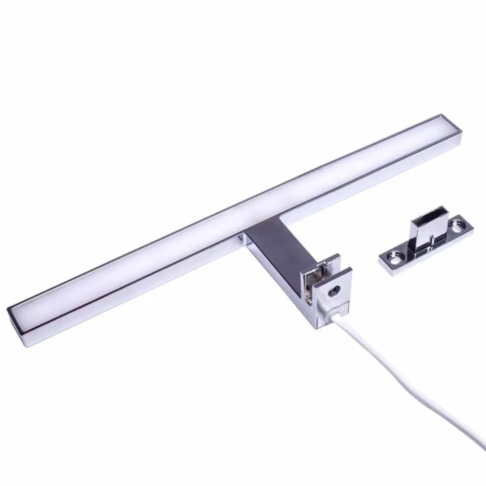 BarcelonaLED Aplique de Espejo Lámpara Baño LED 5W 30cm IP44 4000K 325LM Blanco Neutro