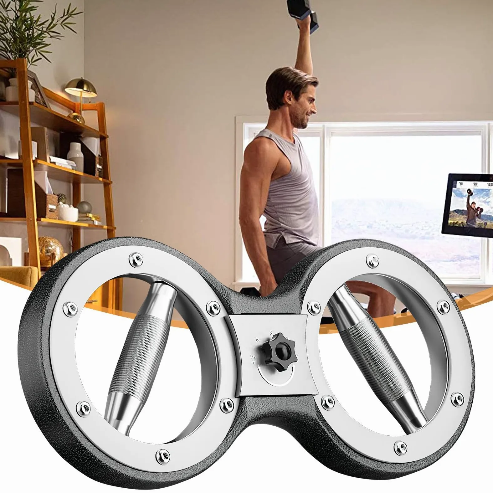 Entrenador De Fuerza De Brazos Fortalecedor de Manos Entrenamiento de | Entrenador De Antebrazo De 5,44 kg, Fortalecedor De Agarre Equipo De Entrenamiento De Fuerza Para Casa Fitnes