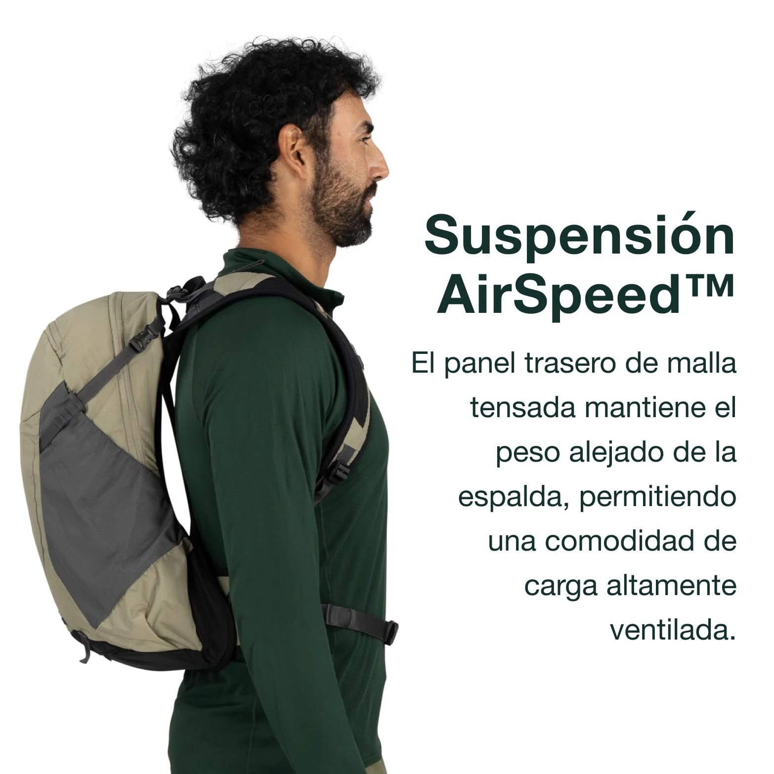 Osprey Hikelite Mochila de senderismo unisex, 18L, Cascade Blue
