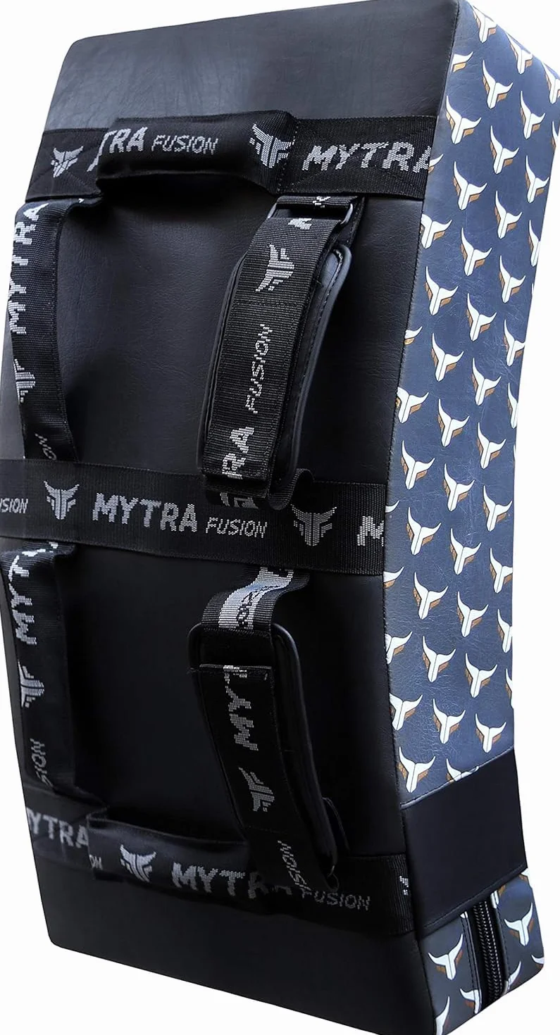 Mytra Fusion Kick Shield - Escudo curvo para artes marciales mixtas, Muay Thai, kickboxing, taekwondo
