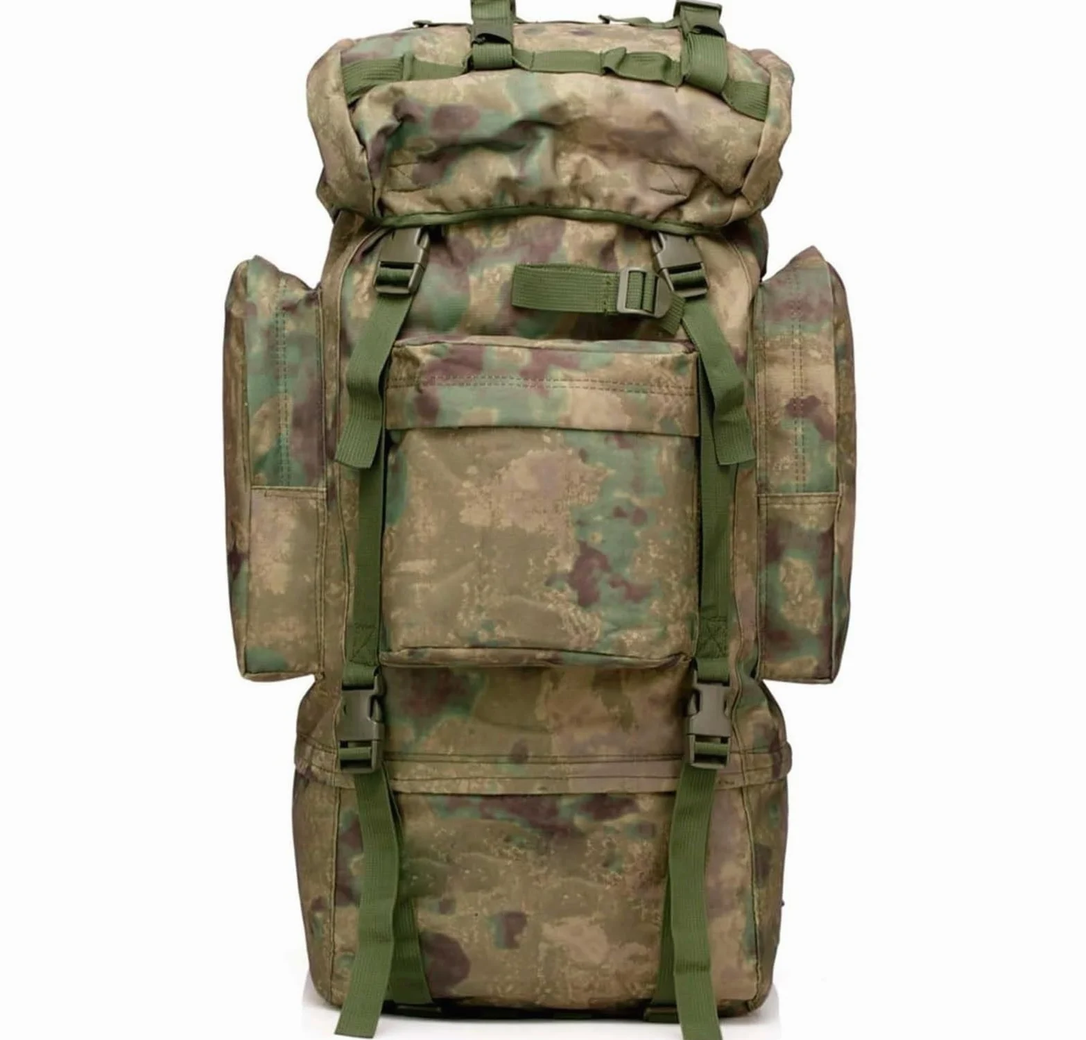 Mochila Viaje Mochila Montaña Deporte Al Aire Libre Ripstop E Impermeable De La Mochila Que Viaja De La Pesca Empacable Impermeable 70L Mochila Trekking(F)