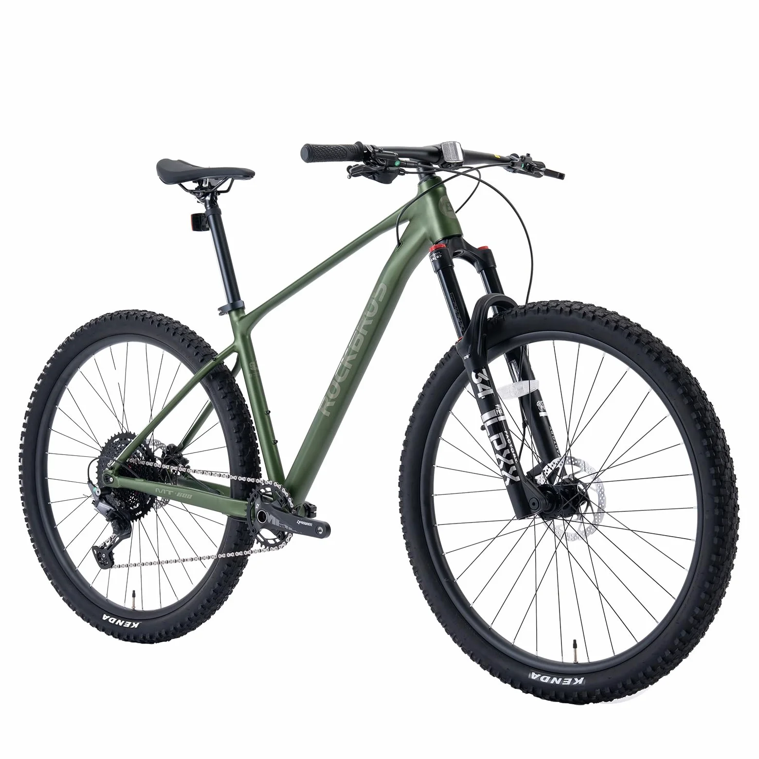 ROCKBROS MT·600 Bicicleta de Montaña Hardtail 29", Cuadro de Aluminio, 1x12 Velocidades, Horquilla de Aire 140 mm, Frenos de Disco Hidráulicos, Neumáticos Antipinchazos, Eje Pasante