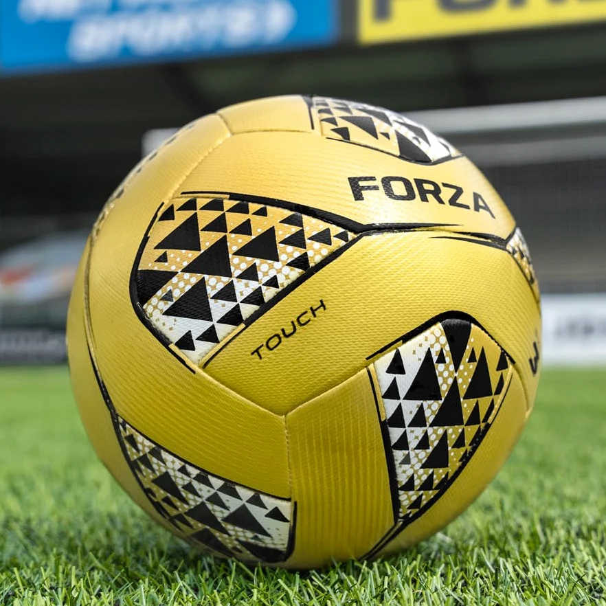 FORZA Balón de fútbol con control táctil ponderado [450 g] | Balón de entrenamiento duradero tamaño 3 para entrenamiento de precisión, coordinación y reacción