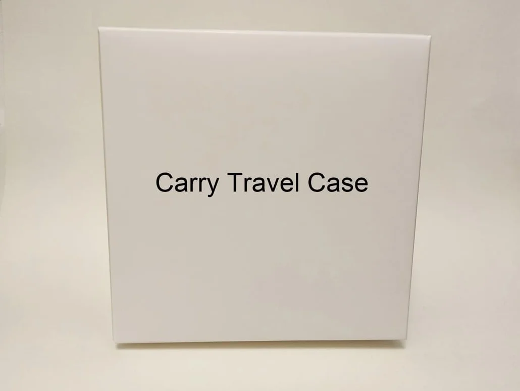 Funda de viaje para máscara de terapia de luz LED FOLOKE cuidado piel y cuello