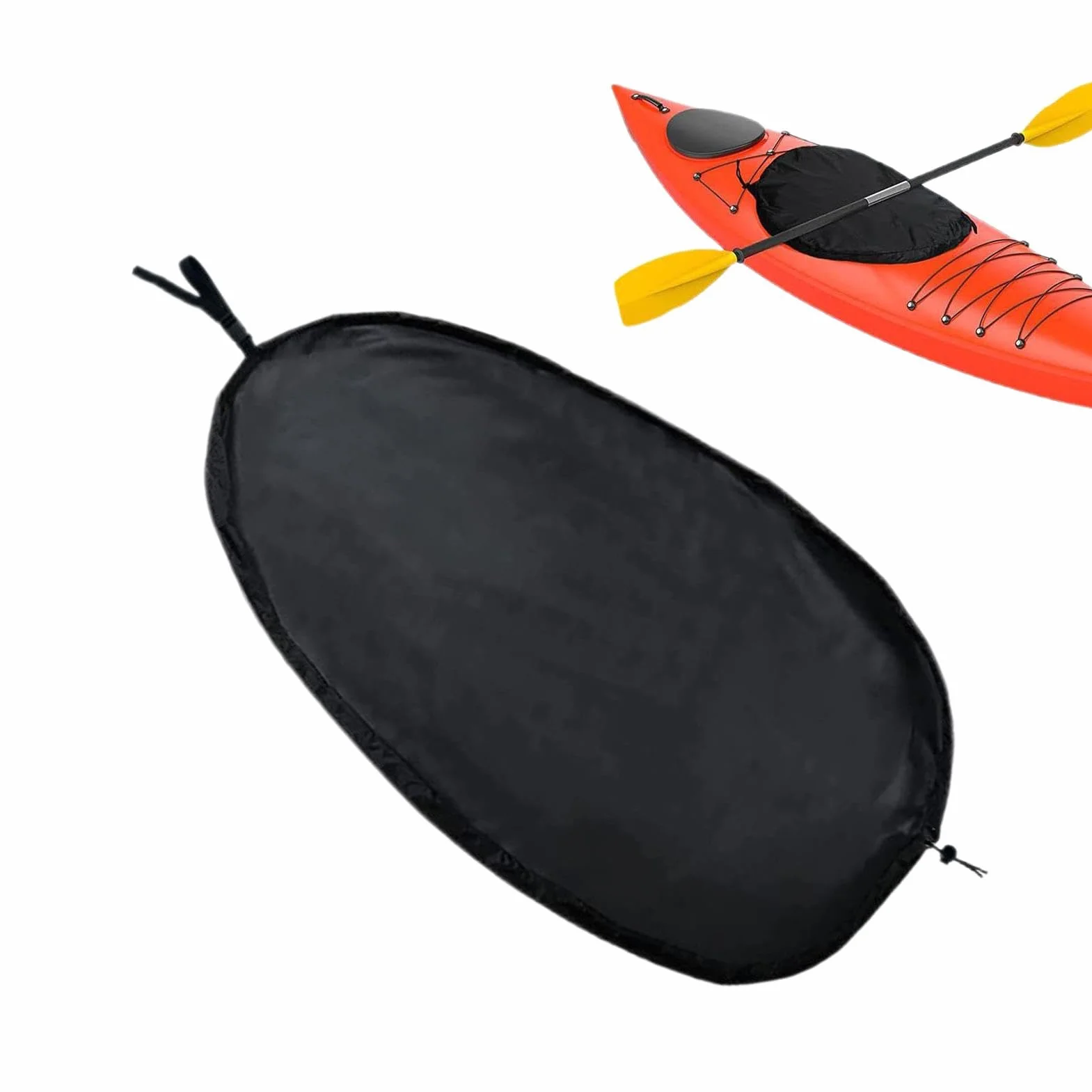 Cubierta impermeable para kayak, cubierta de escotilla de kayak, cubierta de escotilla de transporte para kayak, junta de cabina de kayak, almacenamiento de kayak al aire libre, tela impermeable a