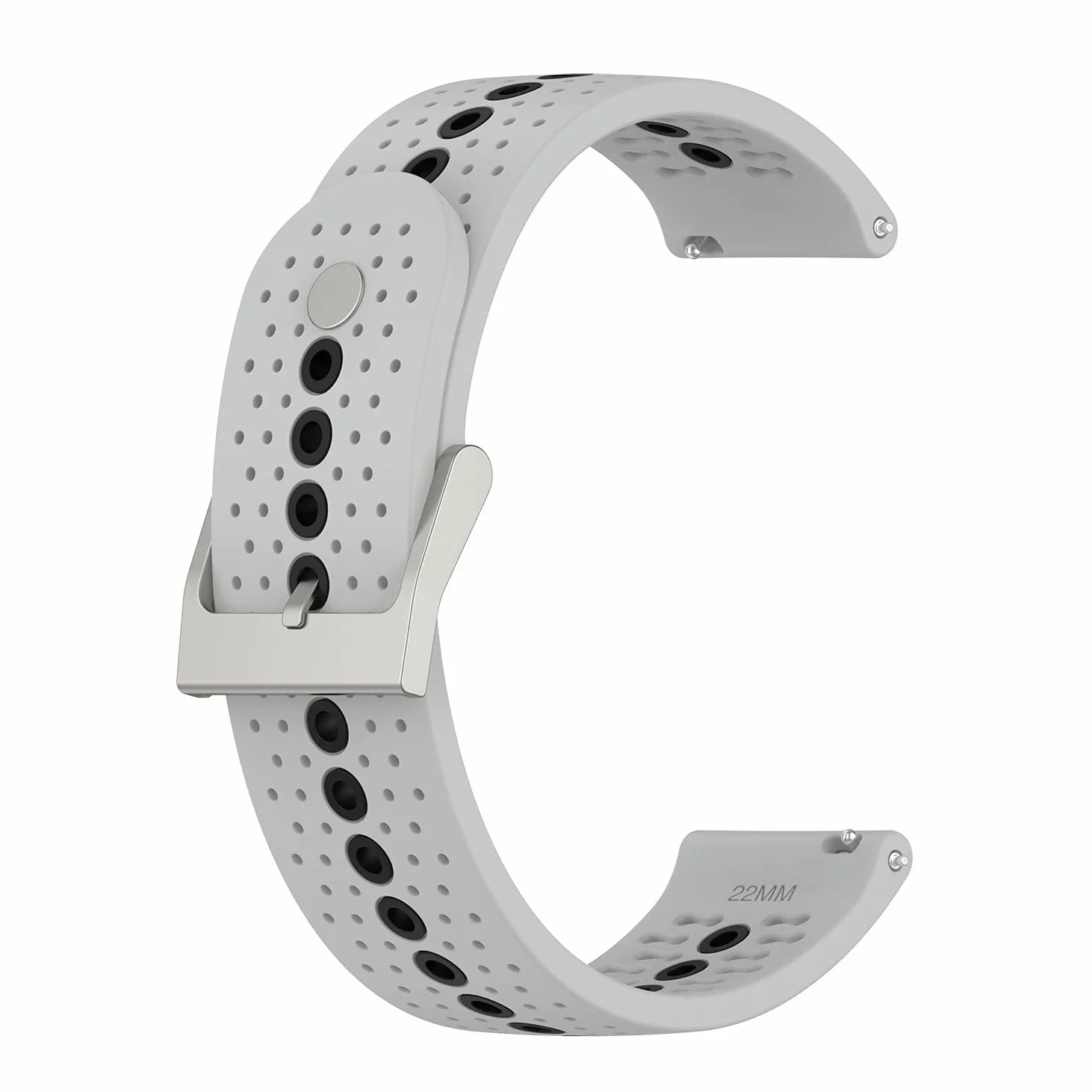 Bandas de silicona de 22 mm compatibles con Suunto 9 Peak, pulsera de repuesto para Suunto 9 Peak (paquete de 5)