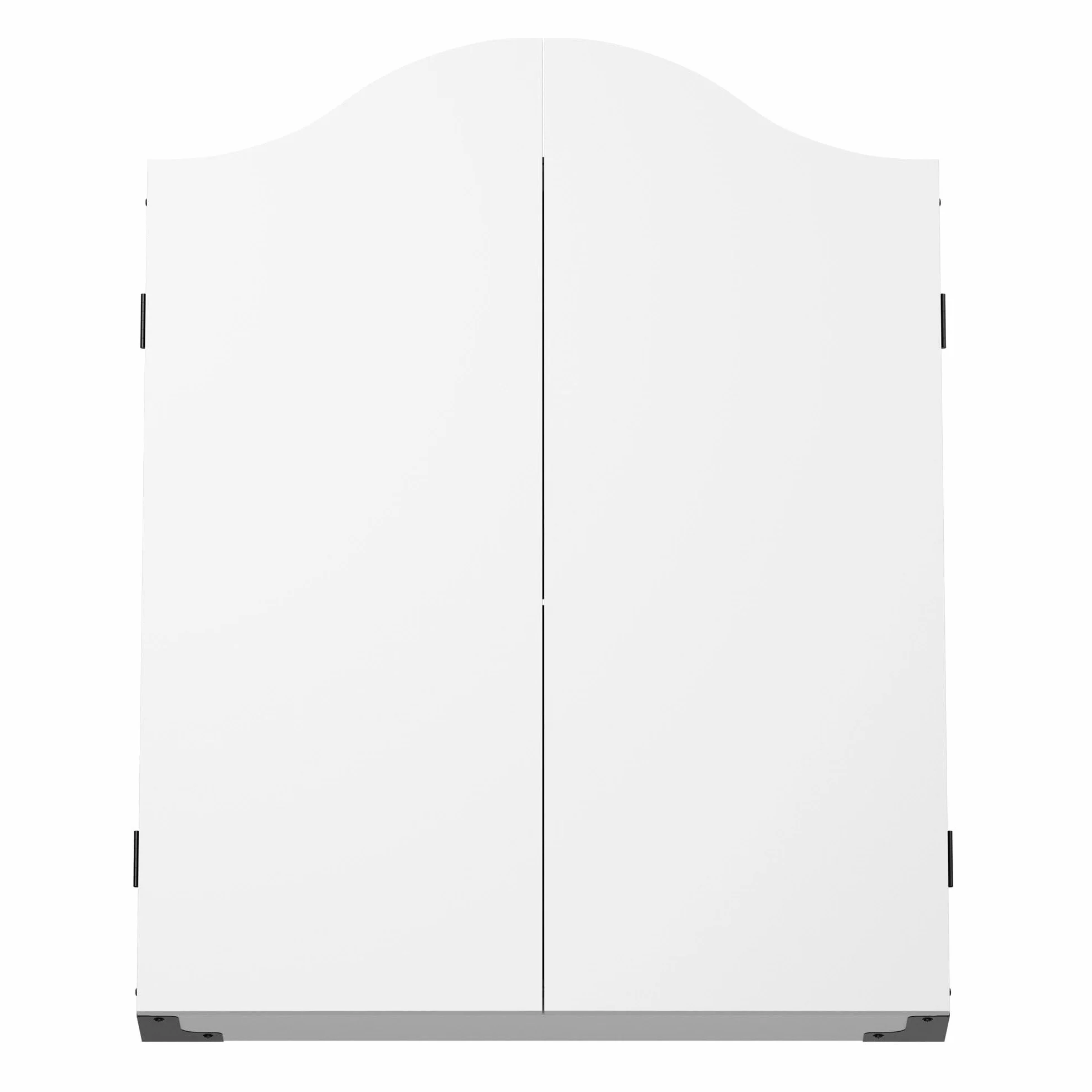 KOTO - Gabinete de Dardos Blanco Plain, Almacenamiento Práctico para Dardos en Casa, con Whiteboards para Llevar la Puntuación