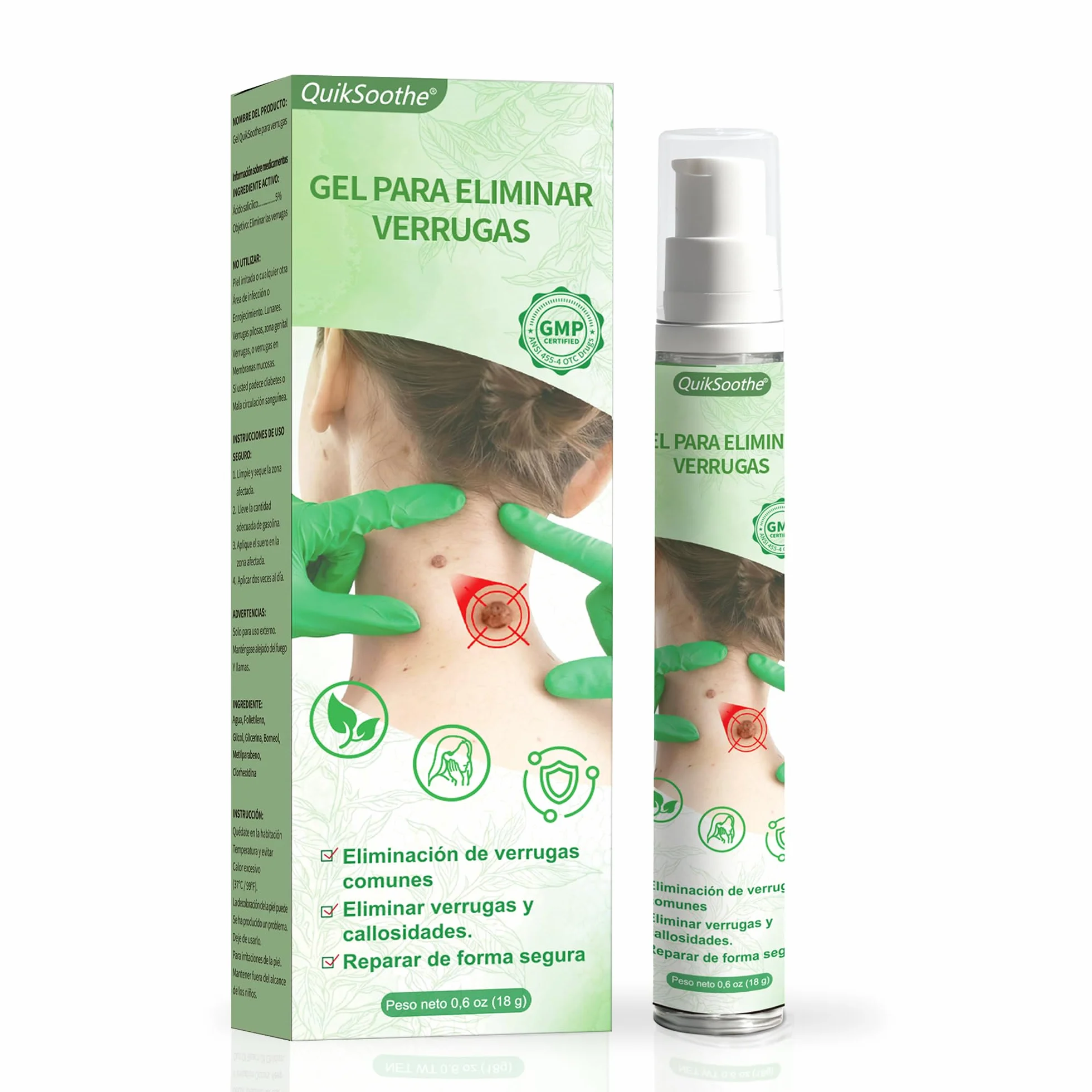 Gel Quita Verrugas