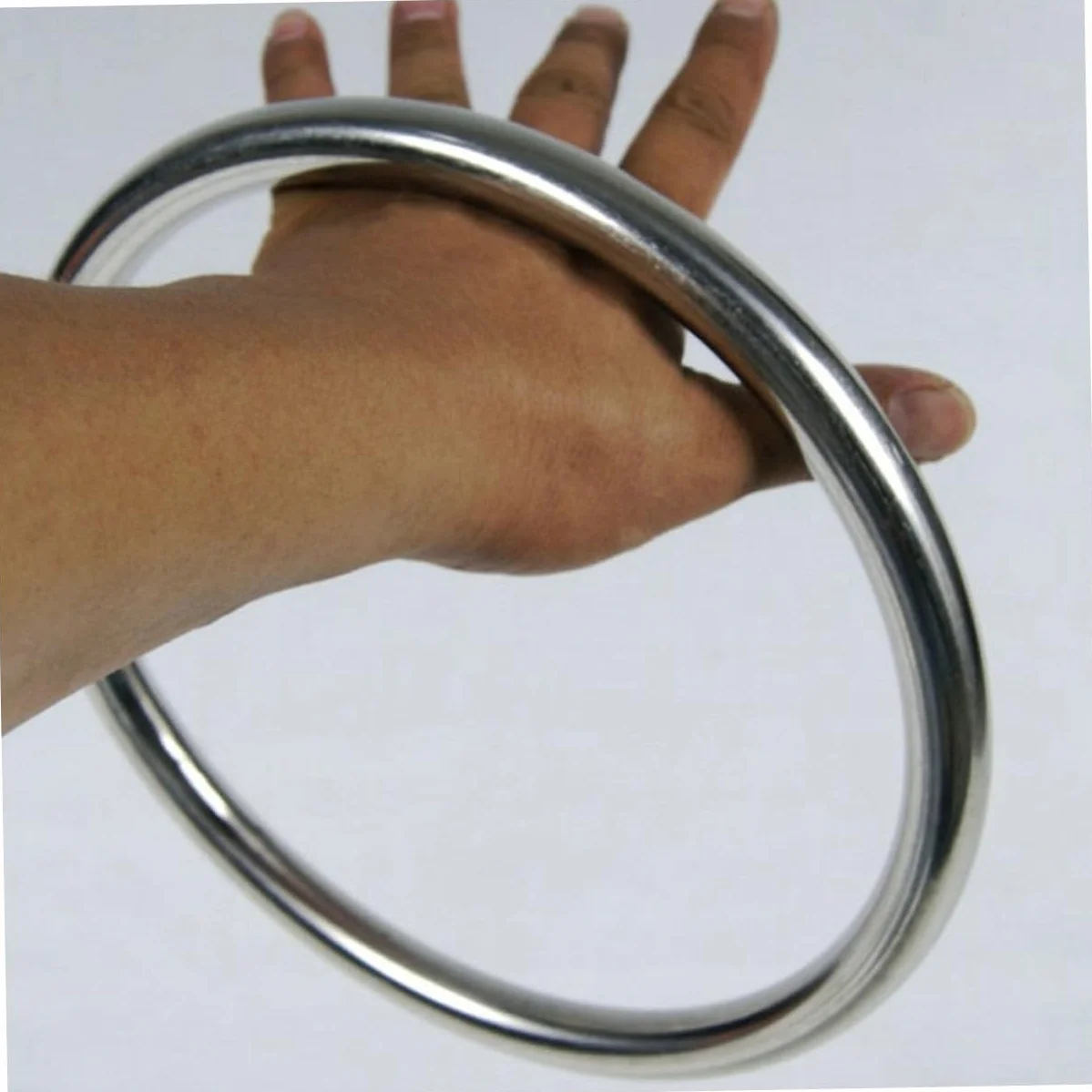 BESPORTBLE Anillo de Acero Inoxidable Wing Chun Circulo de Entrenamiento para Artes Marciales
