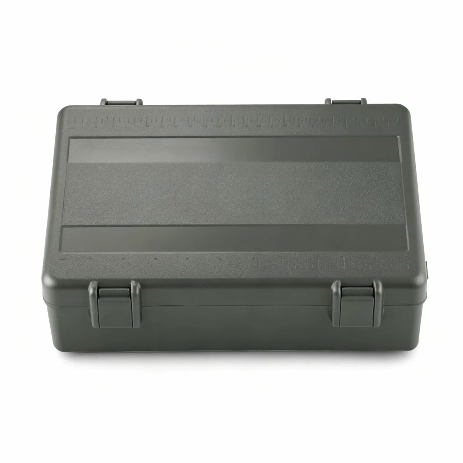 Organizador de Caja de Aparejos de Pesca Material de PC ABS de Primera Calidad Caja de Almacenamiento con múltiples Compartimentos Resistente al Agua y Duradera con Regla de
