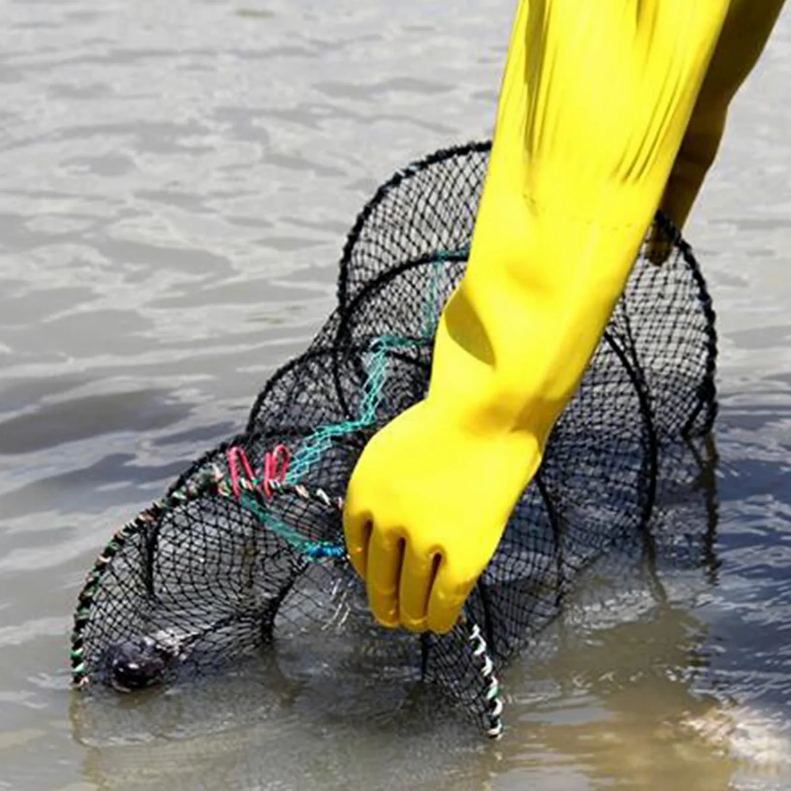 Redes de pesca, redes de lanzamiento manual, macetas plegables para cangrejos, jaulas de peces, herramientas de pesca de langostinos y camarones al aire libre, perfectas para decoración de sala de