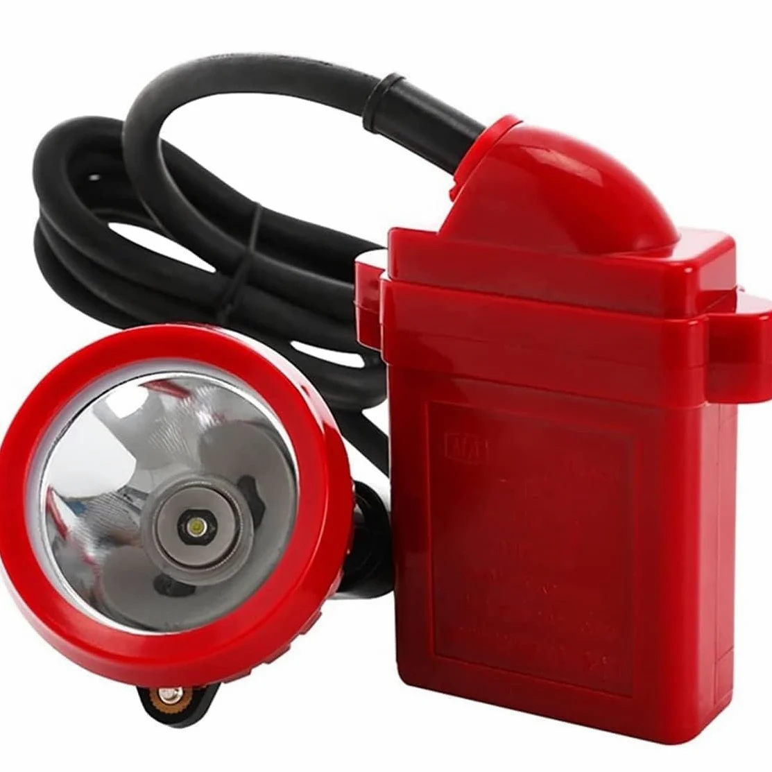Linterna Frontal para Minero, Linterna Frontal para Mina De Carbón a Prueba De Explosiones, Luz De Tapa De Seguridad para Minero Impermeable Recargable, Luz Fuerte Y Luz Débil Ajustable
