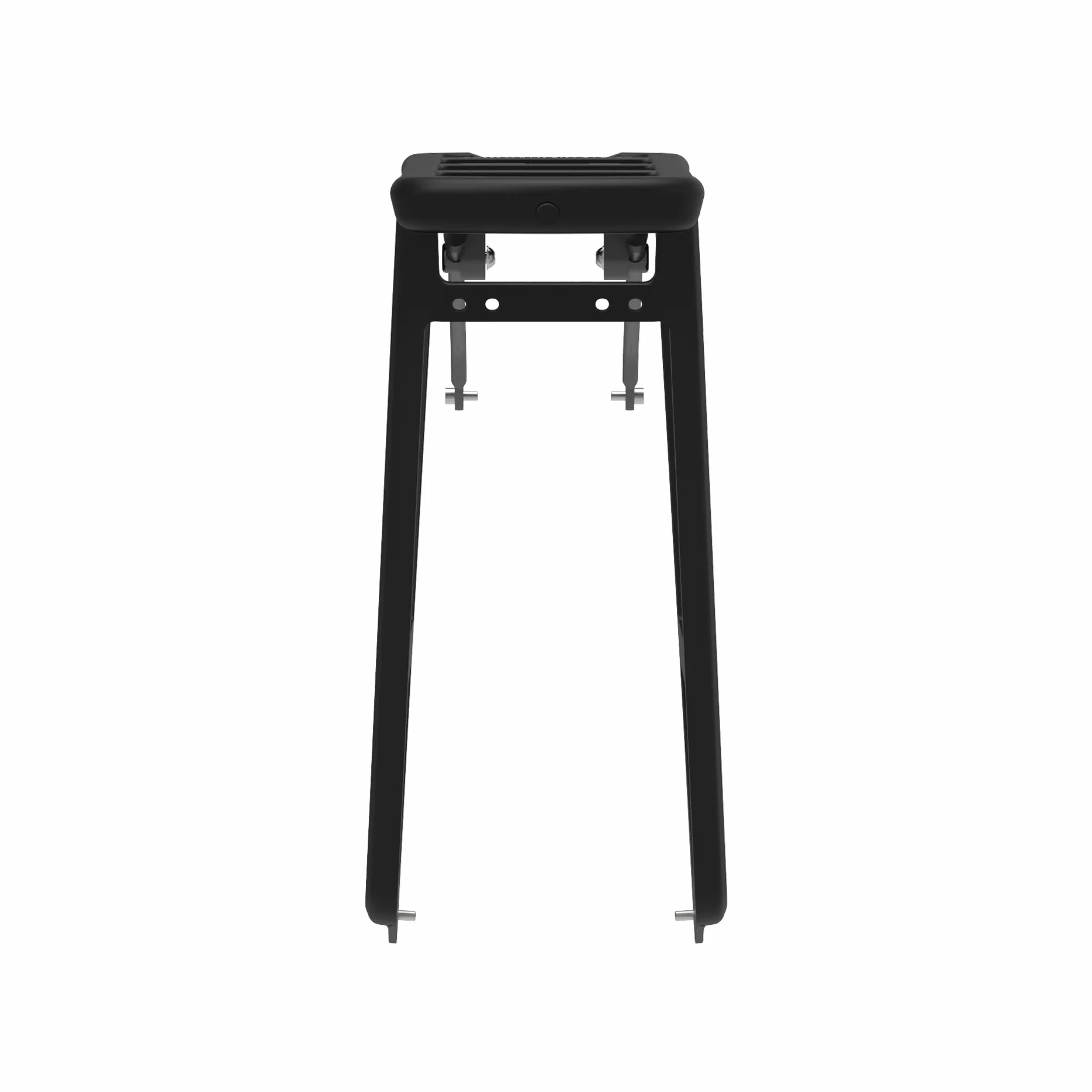 POLISPORT 8873000004 Portabicicletas Trasero HRP – Duradero, Ligero, Montaje Estándar, Compatible con Alforjas, Negro – Soporta hasta 27 kg, Desplazamientos Y Carga