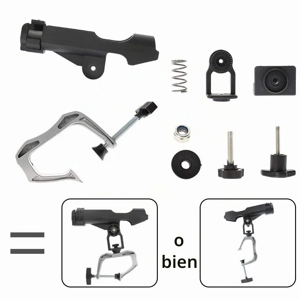 Croch 2 x Rod Holders 360 Degree Rotation for Boat Kayak