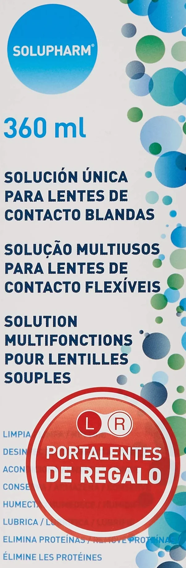 Solupharm Solución para Lentes de Contacto Blandas 360 ml Paquete de 2