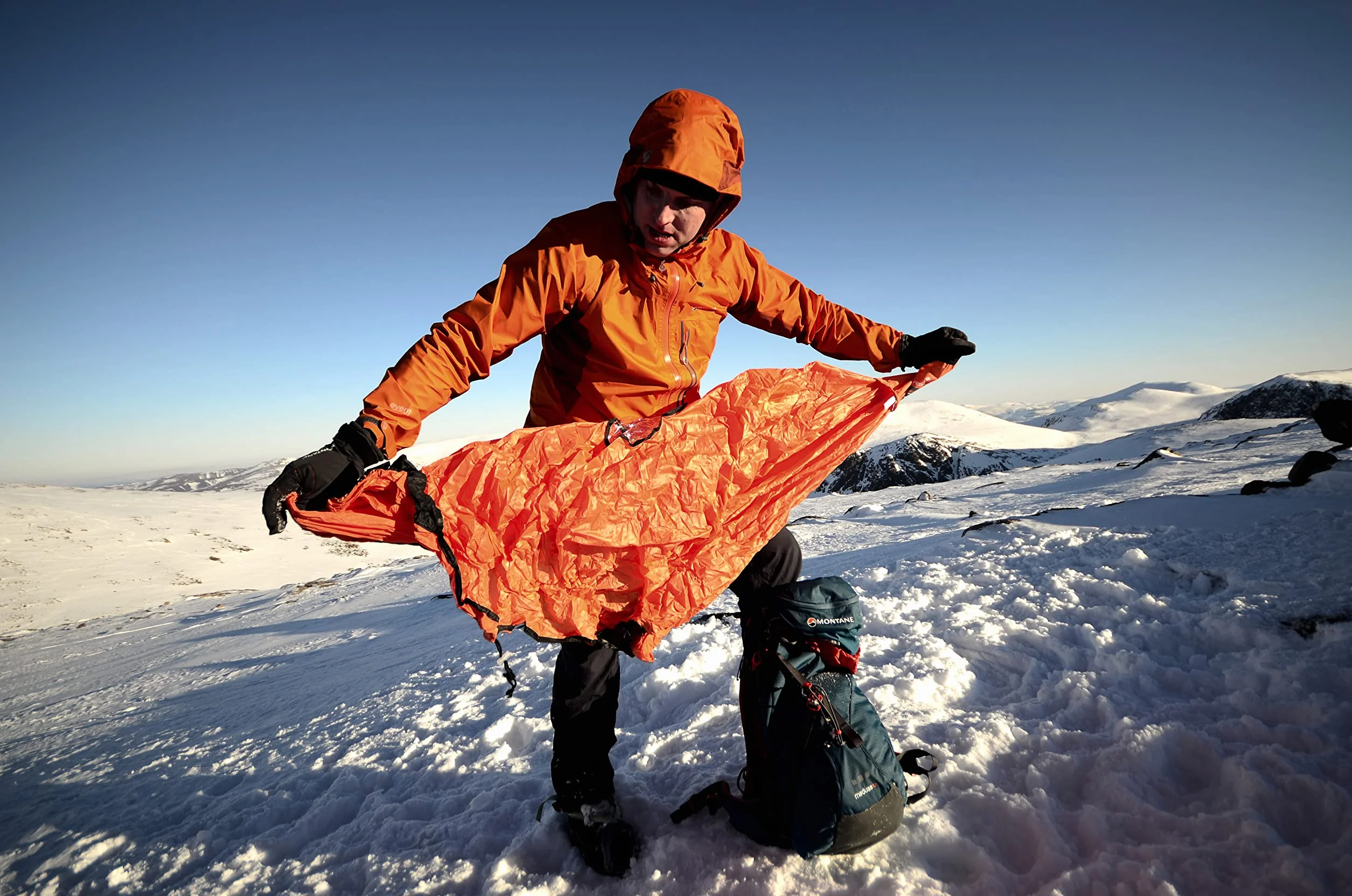 Lifesystems Refugio de Supervivencia de Emergencia Storm Mountain para Senderismo y montañismo