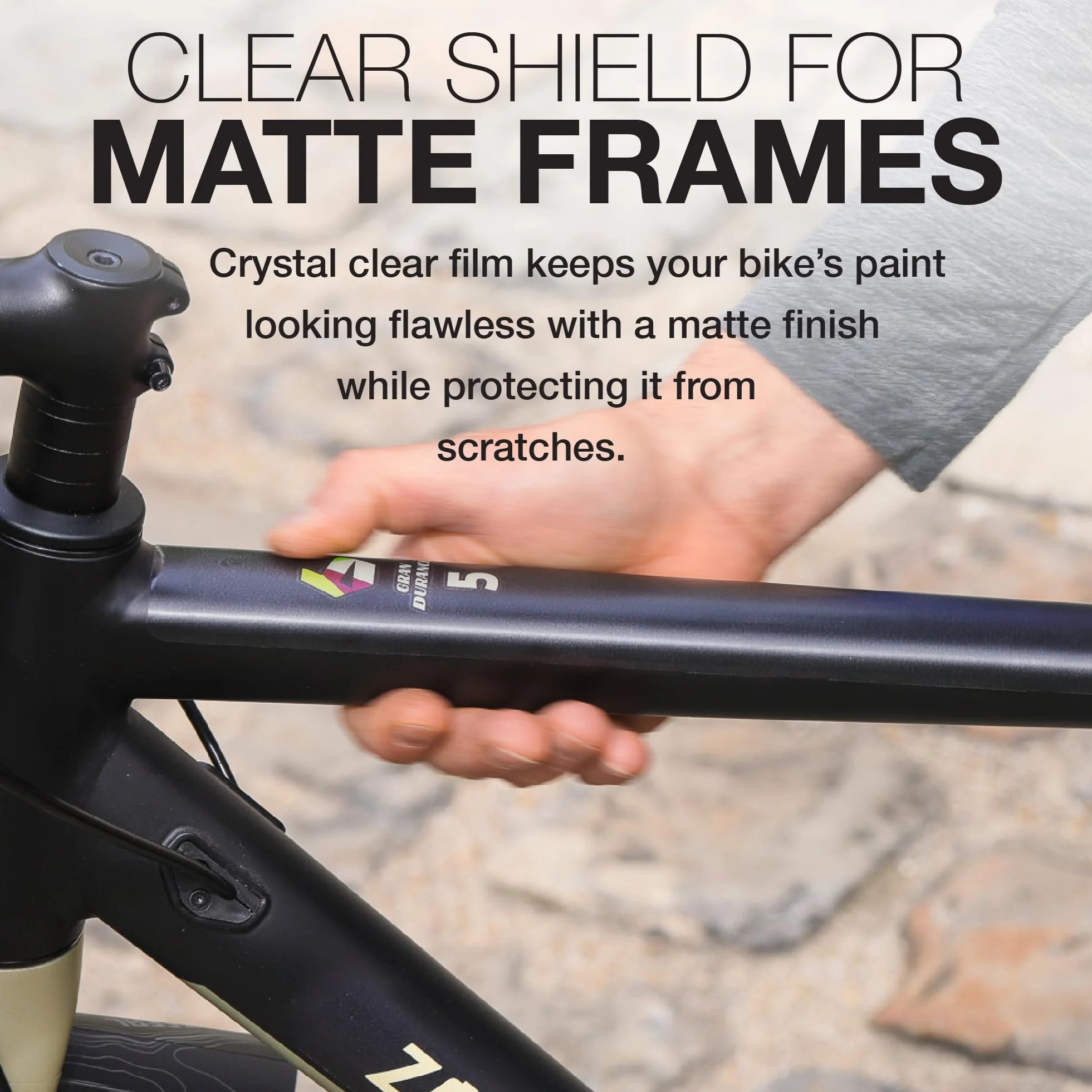 ZEFAL Skin Armor Mate 3 Metros Protector Cuadro Bicicleta MTB Vinilo Transparente